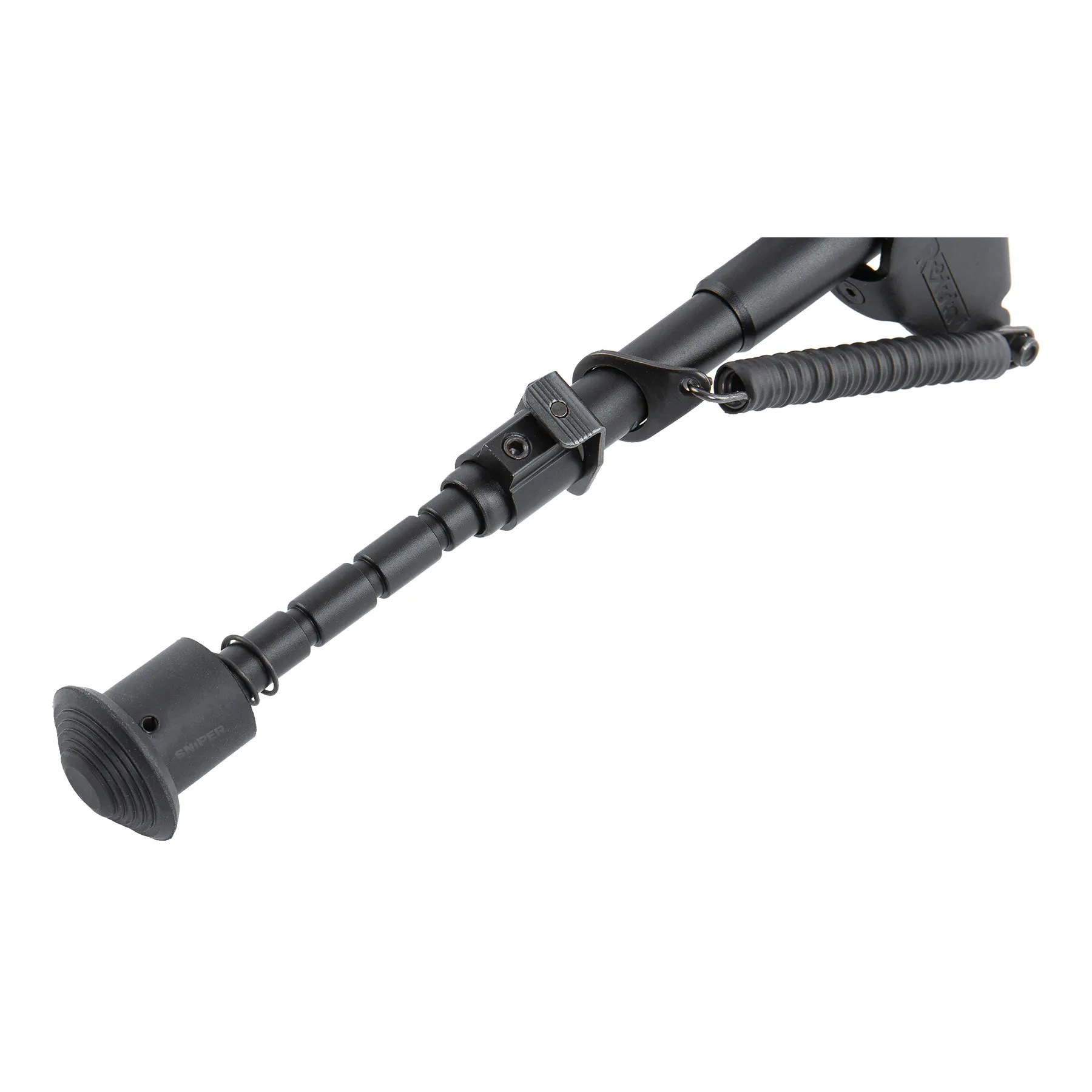 Vector Optics Sling Stud Bipod mit Feder, 6", Schwarz