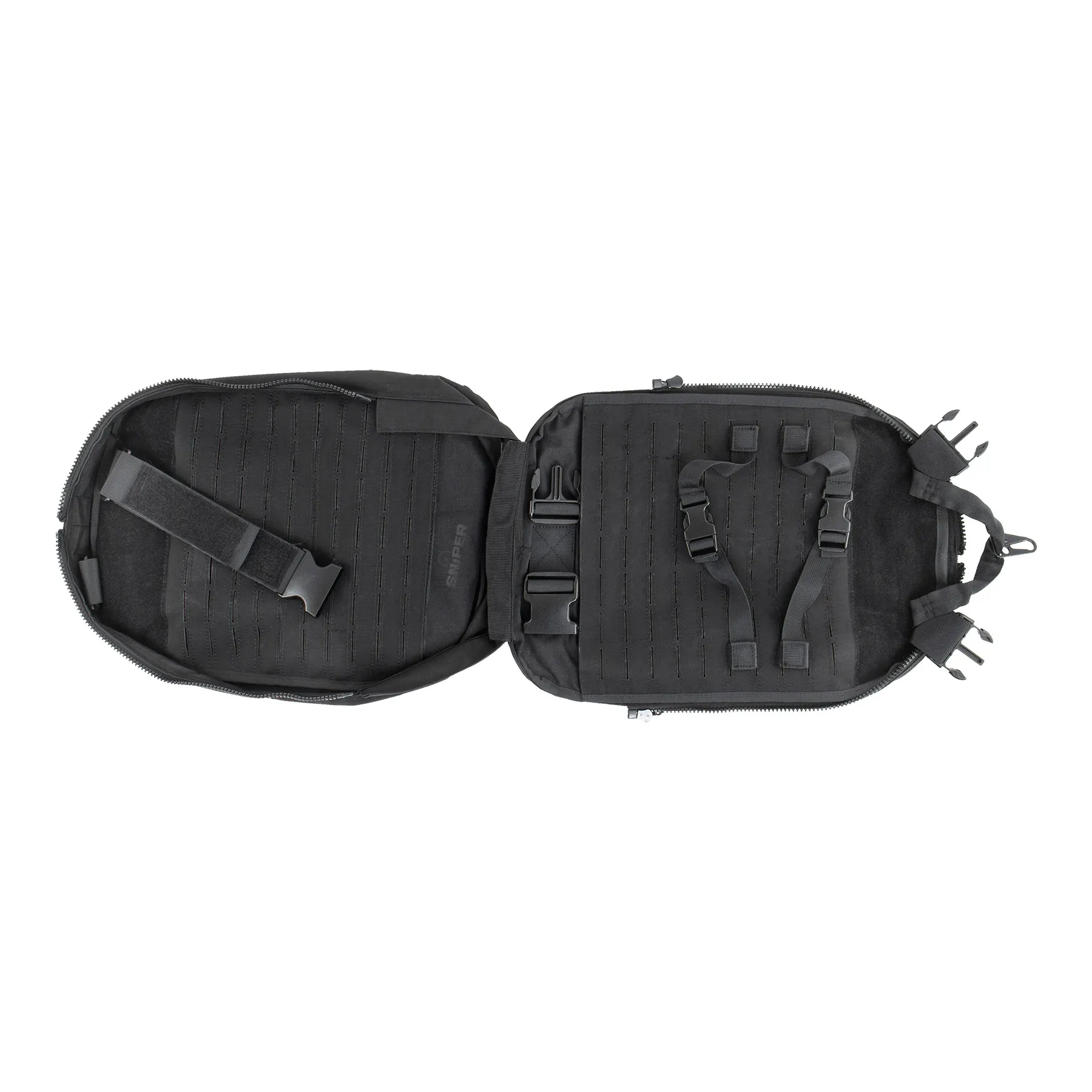 SWAT Vest & Rucksack Combo, Black SWAT Vest & Rucksack Combo, Black