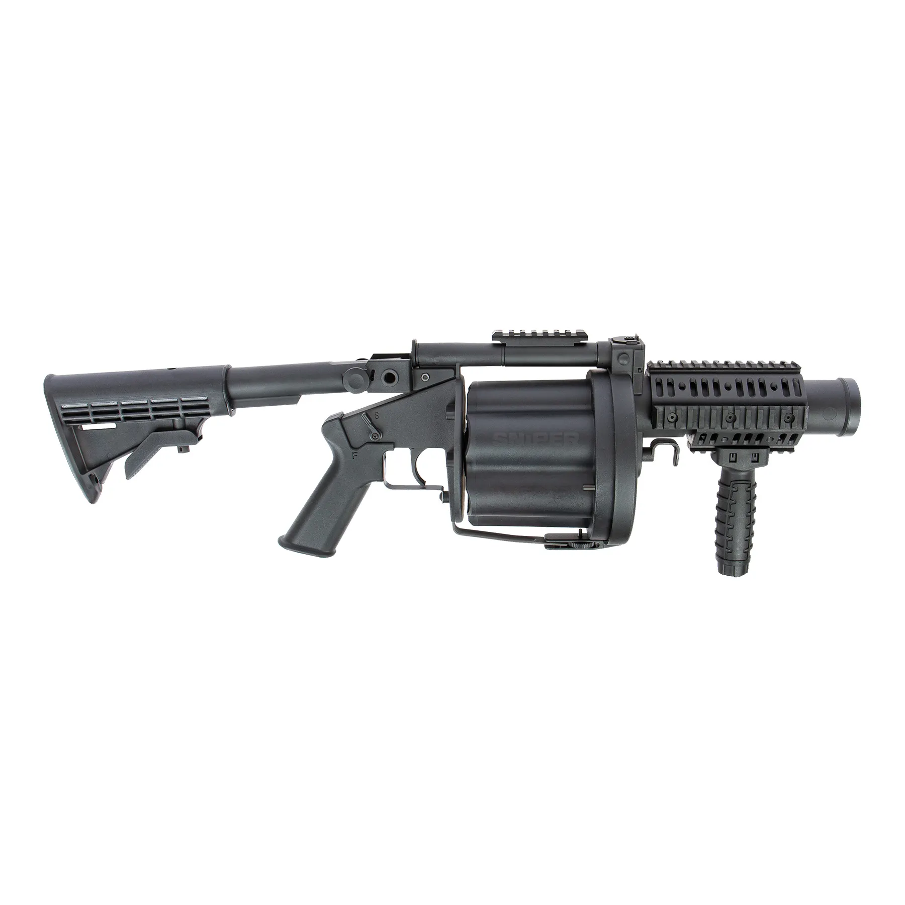 Mehrfach Granatwerfer, Black Mehrfach Granatwerfer, Black