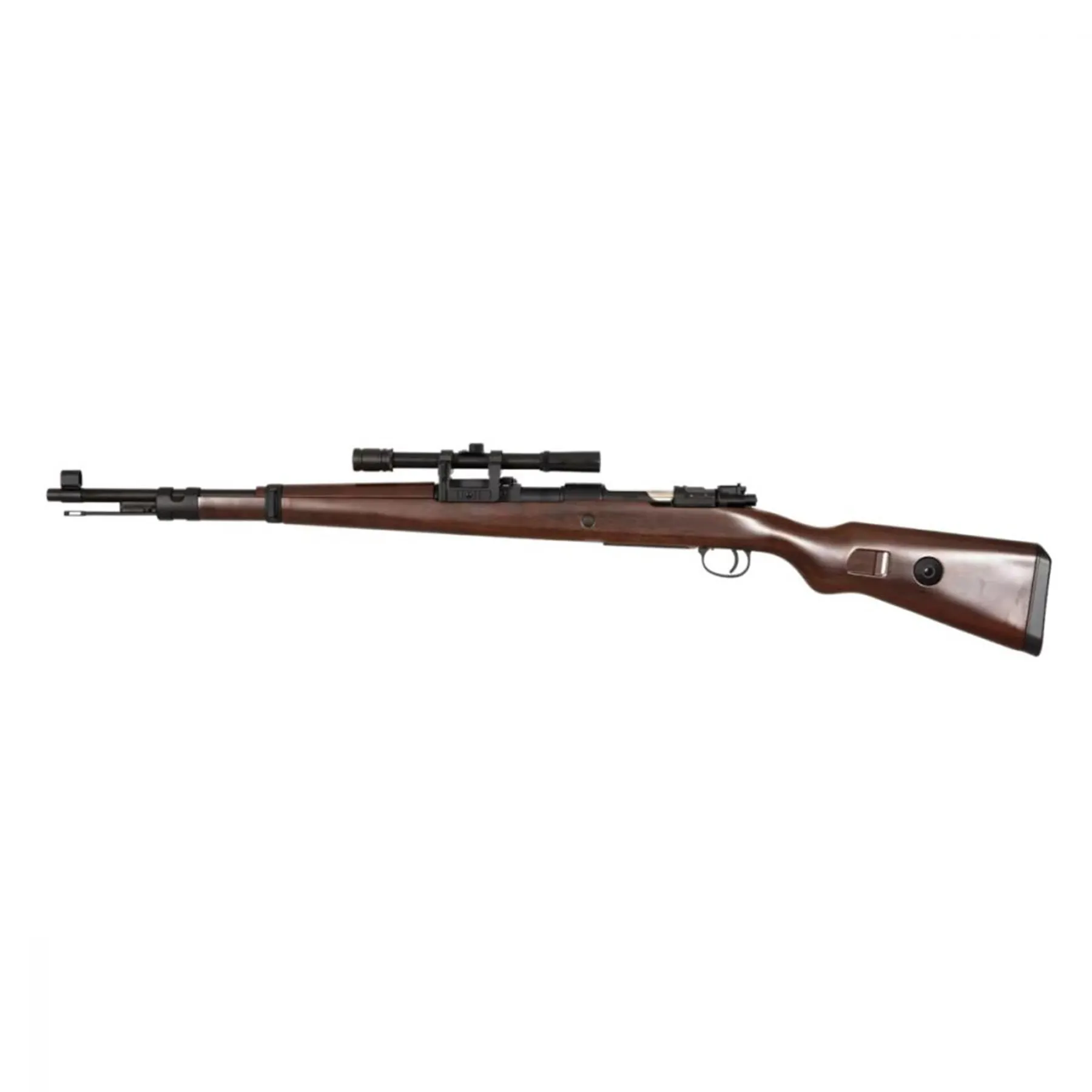 Kar98K Spring Scharfschützengewehr & Scope, Real Wood