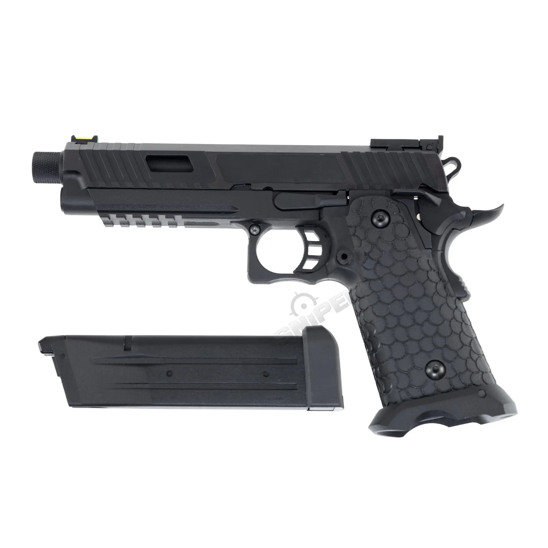Bundle Deal #1 - Reapo BABA YAGA Dark Side Hi-Capa Softair Pistole, CO2 und Gas