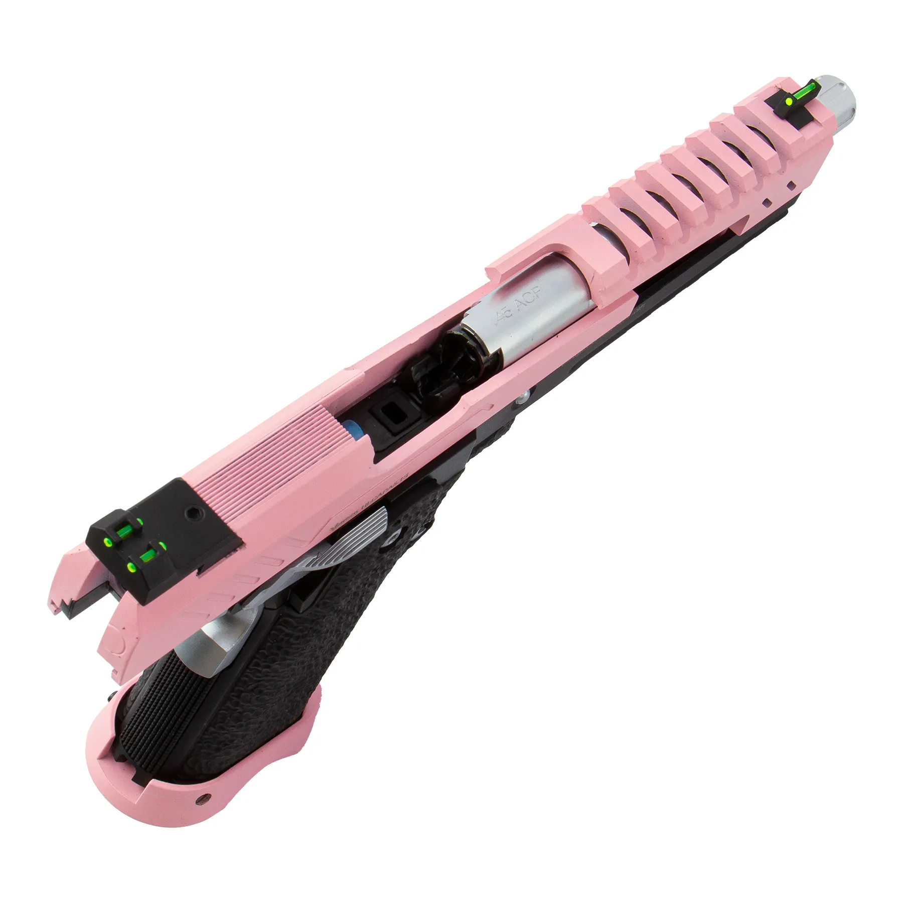 Vorsk Hi-Capa 5.1 Split Slide, Pink/Black, GBB Vorsk Hi-Capa 5.1 Split Slide, Pink/Black, GBB