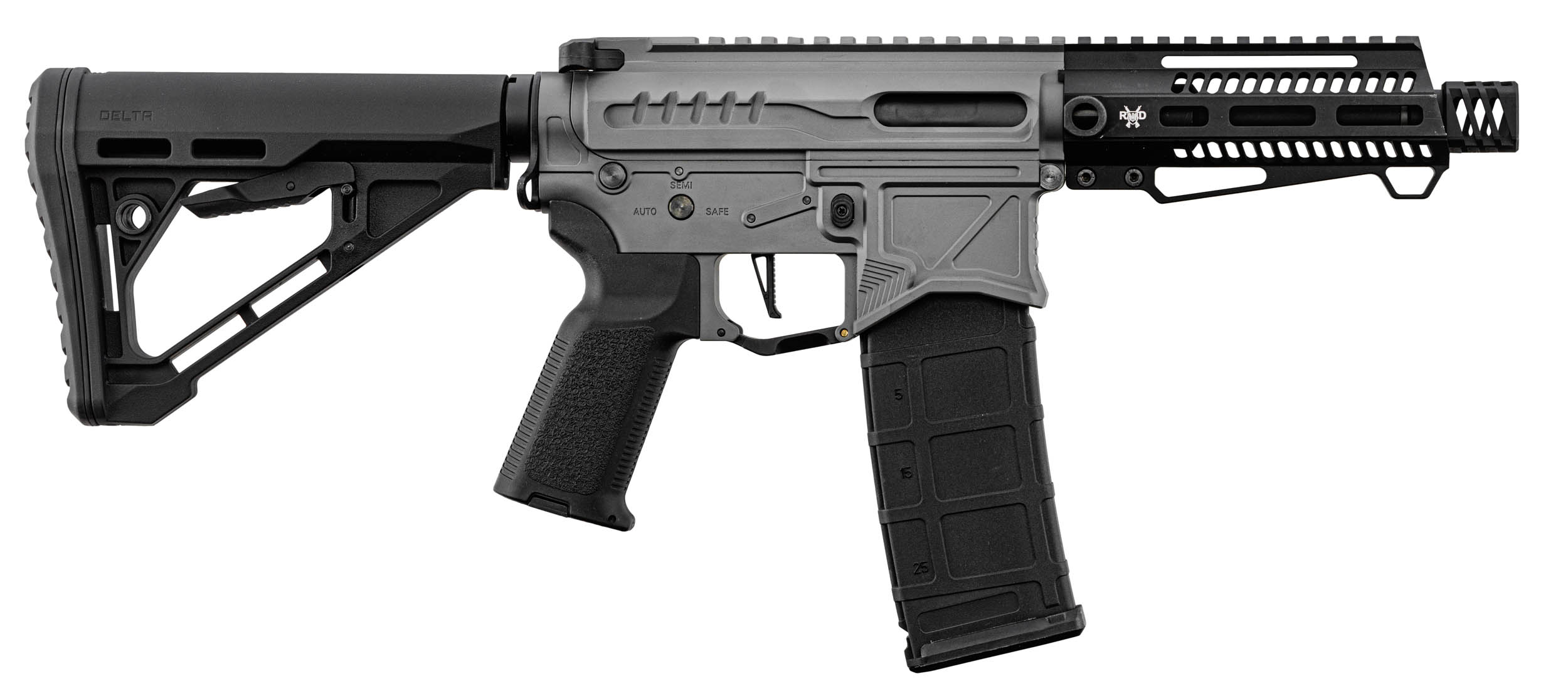 Zion Arms PW9 M4 M-Lok 6" (S)AEG, Black/Grey