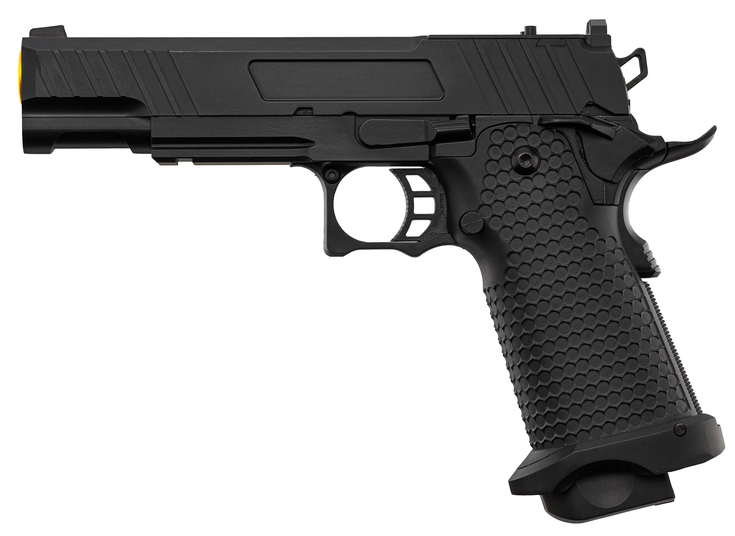 Golden Eagle 5.1 Hi-Capa GBB Airsoft Pistole, Black/Gold
