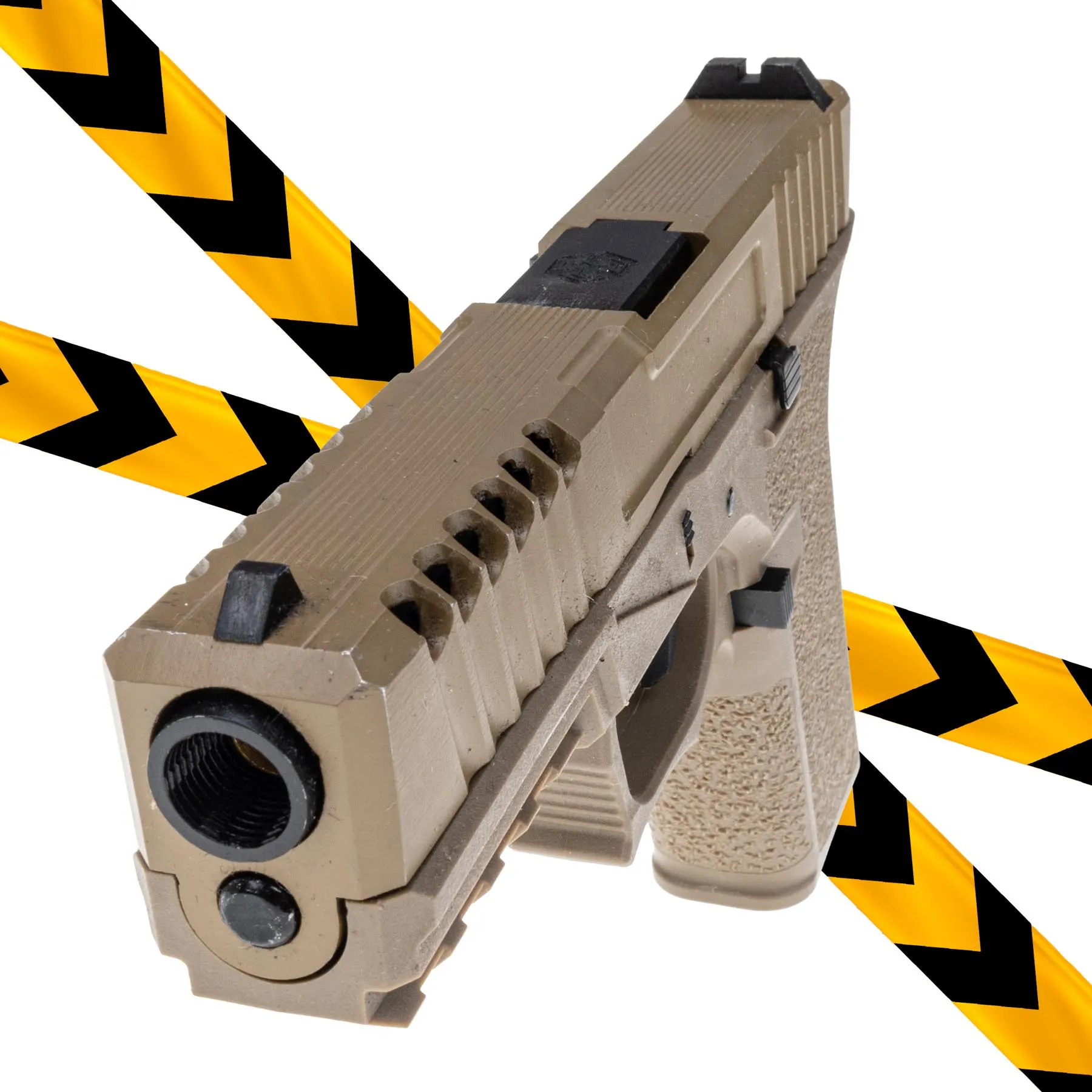 B-Ware AW Custom VX7 Mod.1 GBB Softair Pistole, FDE