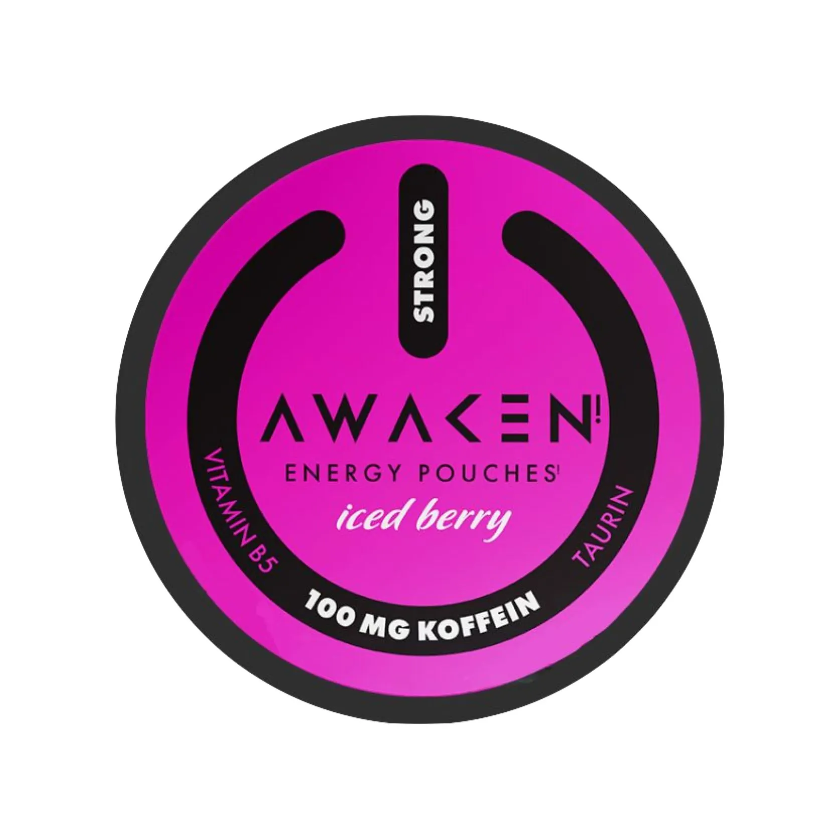 AWAKEN Iced Berry Energy Pouches 100mg