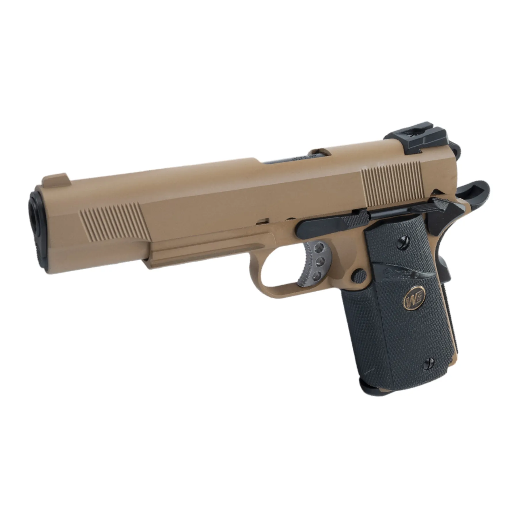 WE MEU Pistole Rail Version, Tan