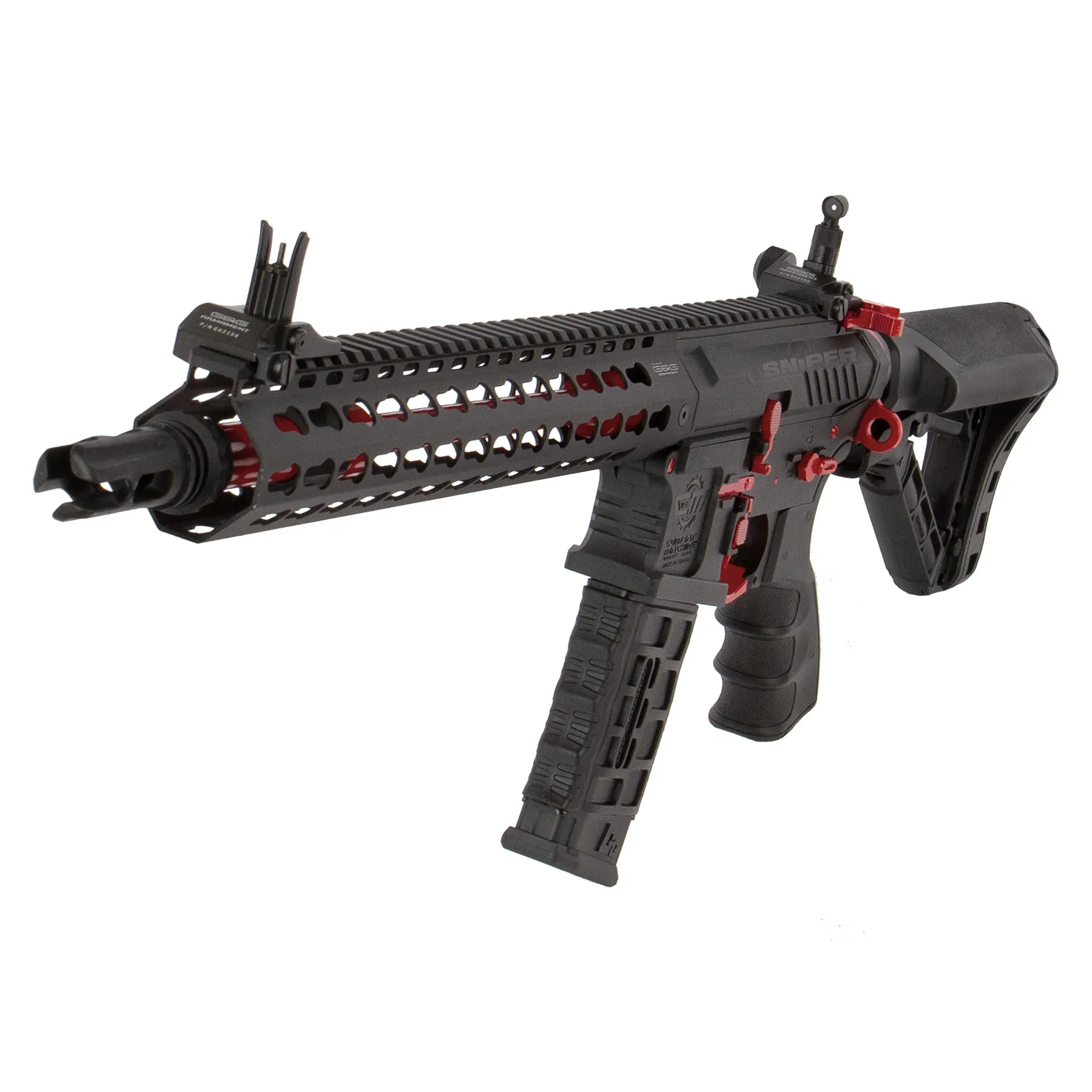 CM16 SRXL ETU Red, (S)AEG