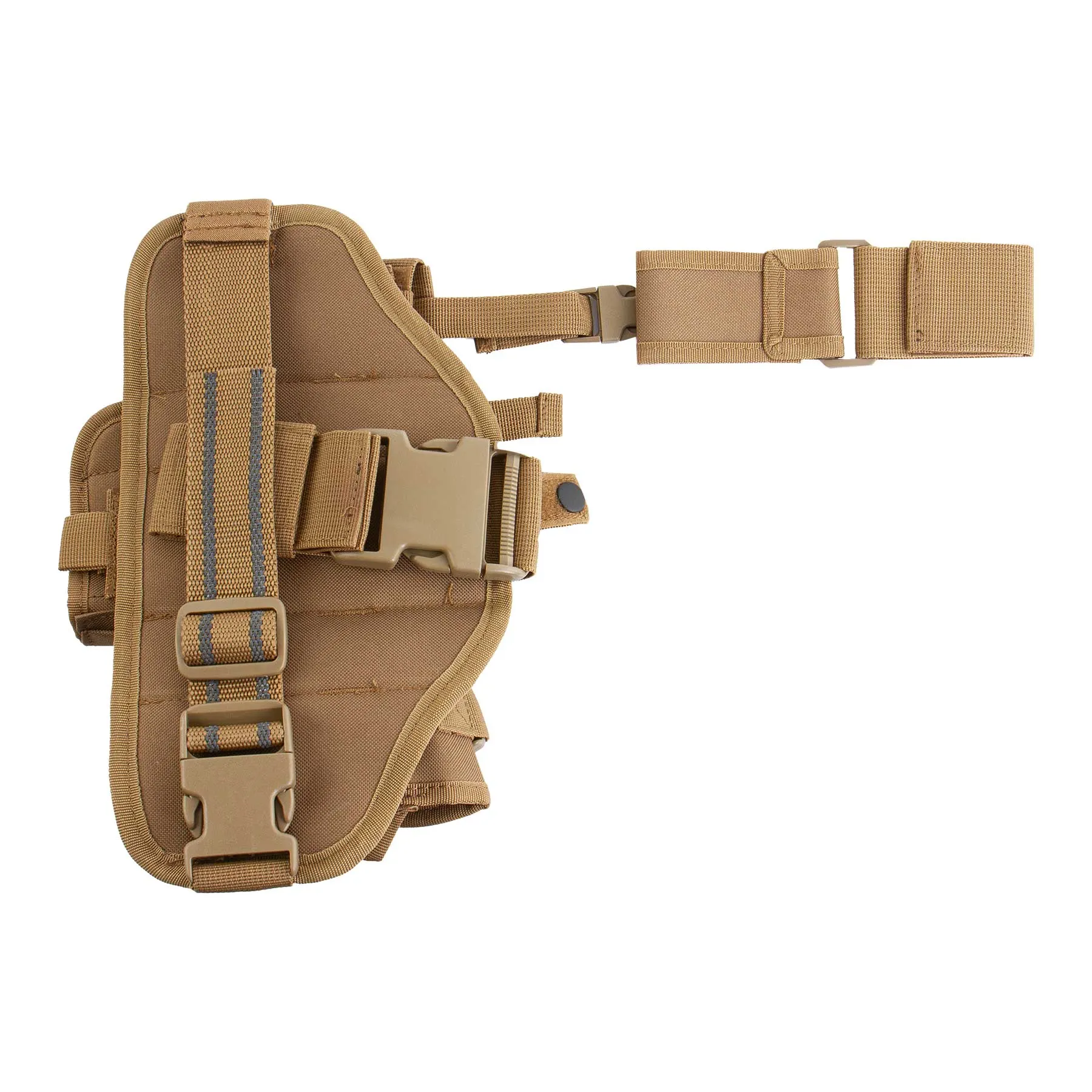 Oberschenkelholster Tan, Sand, für Linkshänder