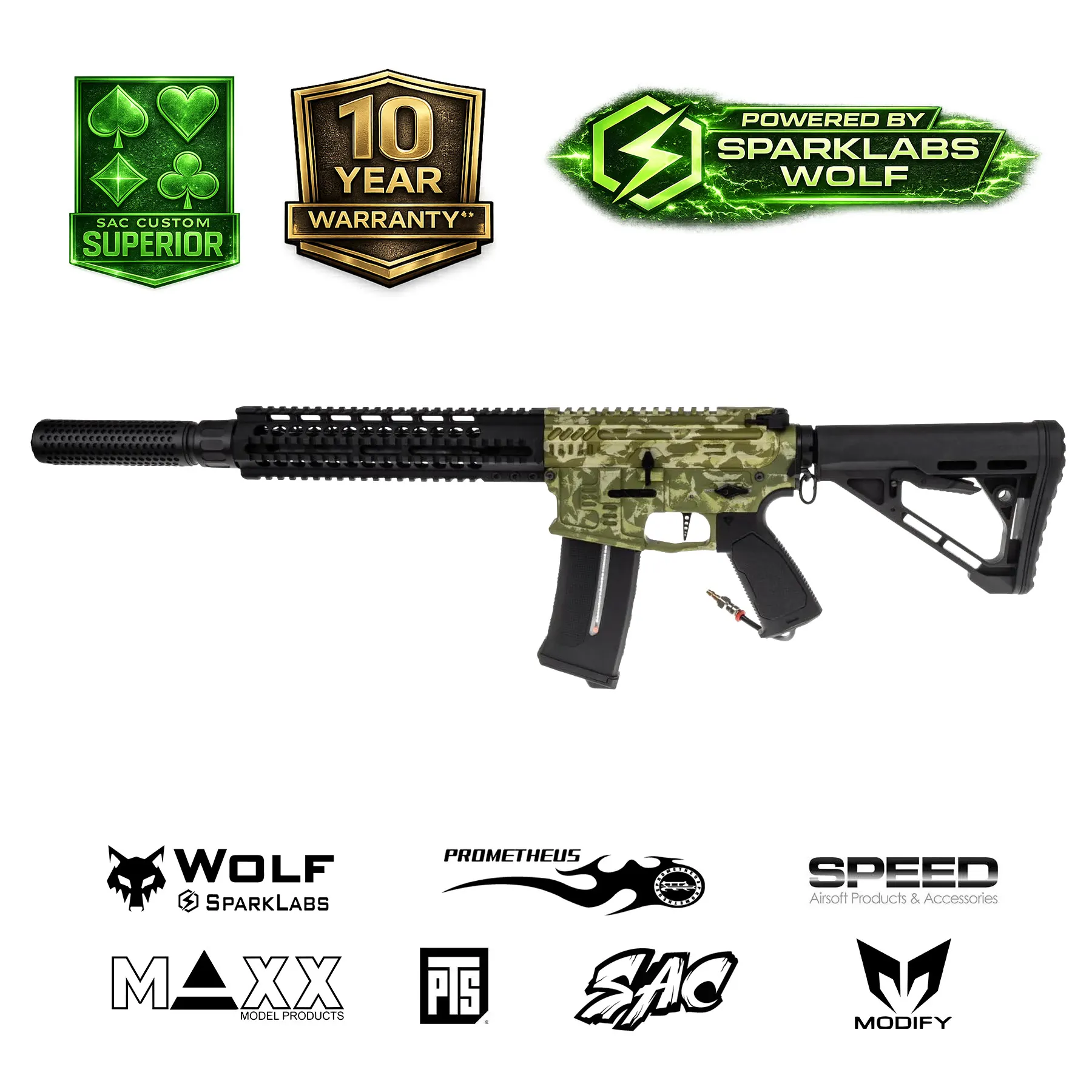 SAC WOLF SOLID - "Skadis Rache", HPA