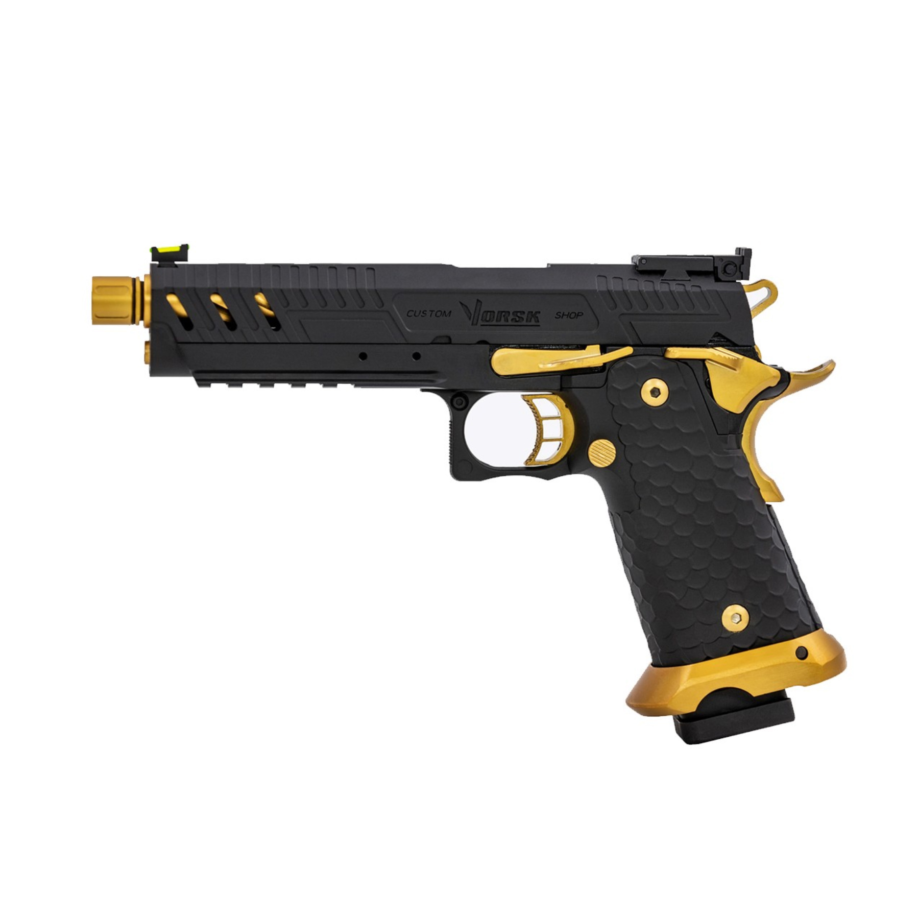 Vorsk Hi-Capa 5.1 Gold Match GBB Softair Pistole