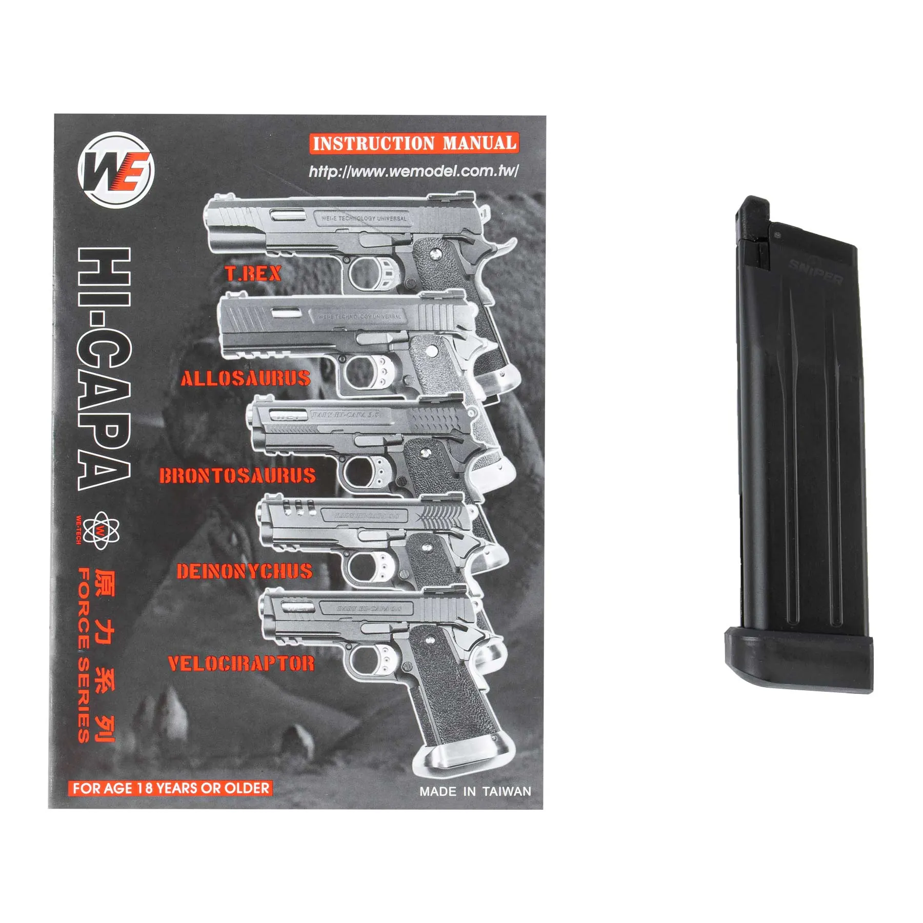 Hi-Capa 6 T-Rex Customs GBB Softair Pistole