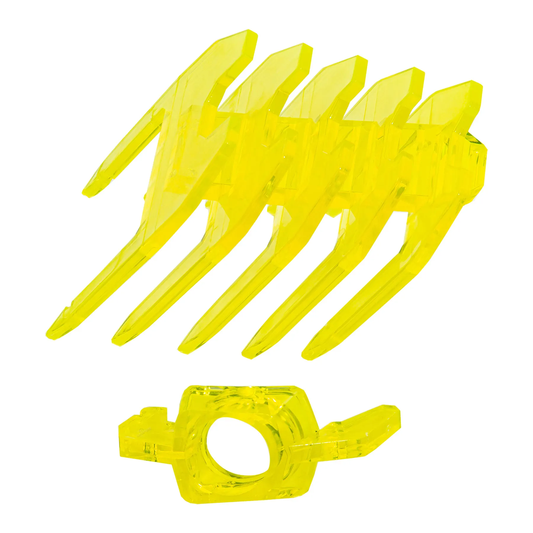 Valken Gel Blaster Barrel & Fin Pack, Neon Yellow