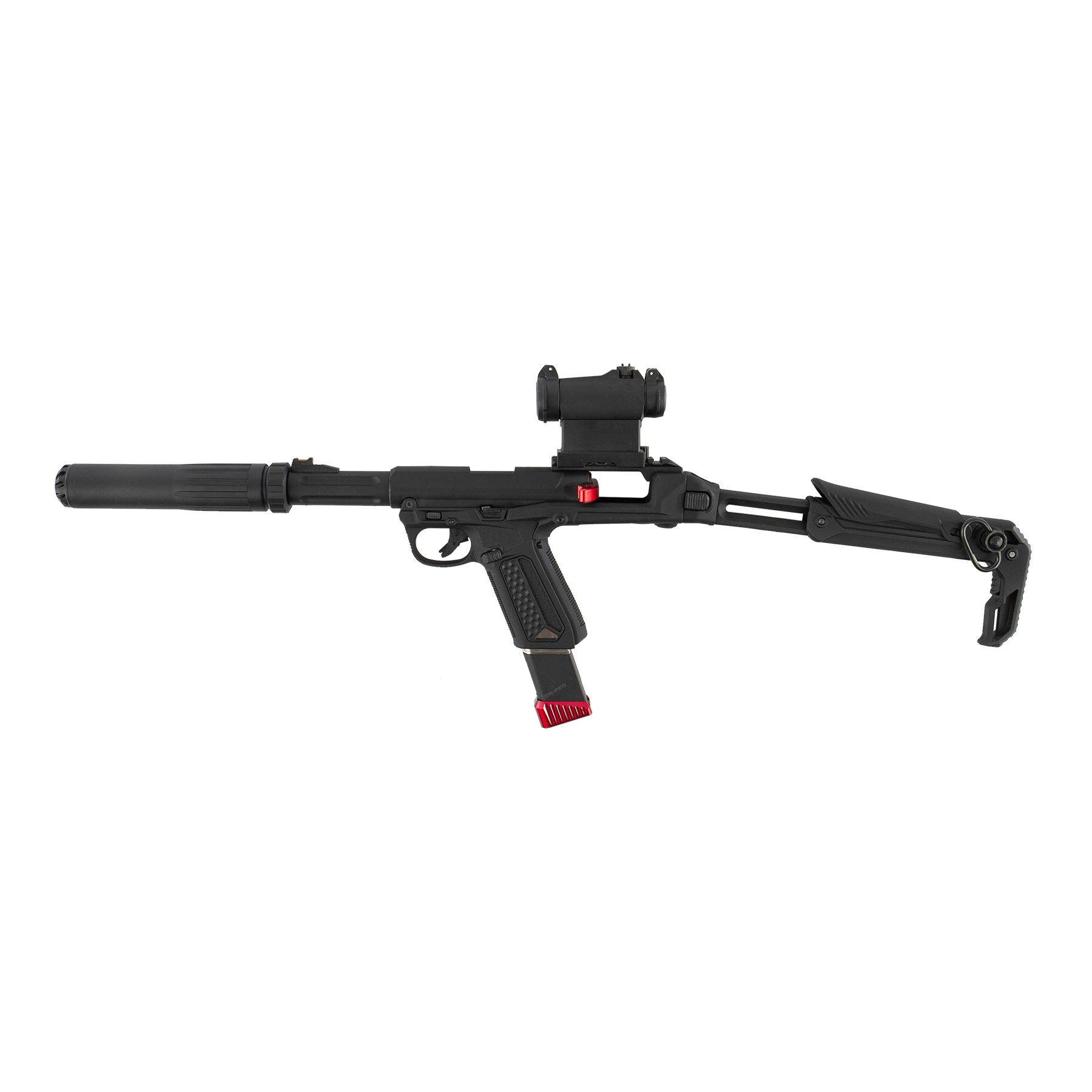 Prep my Airsoft - AAP-01 Assassin, Black & Red