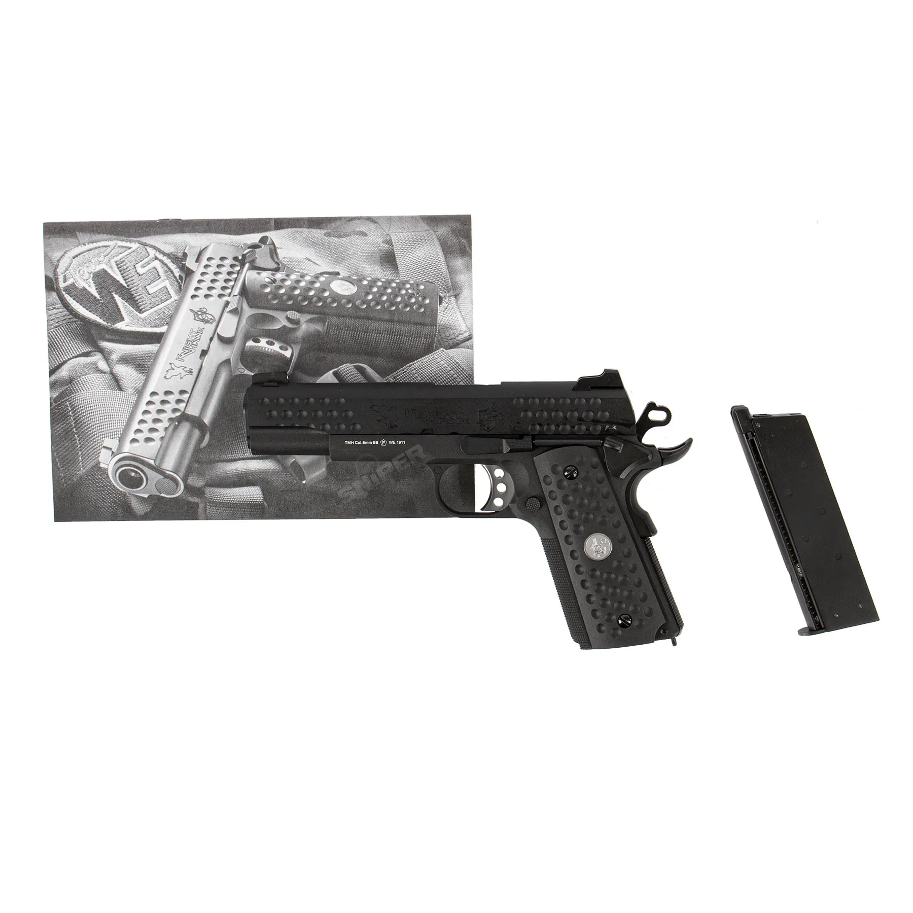 WE Knight Hawk Full Metal GBB Softair Pistole