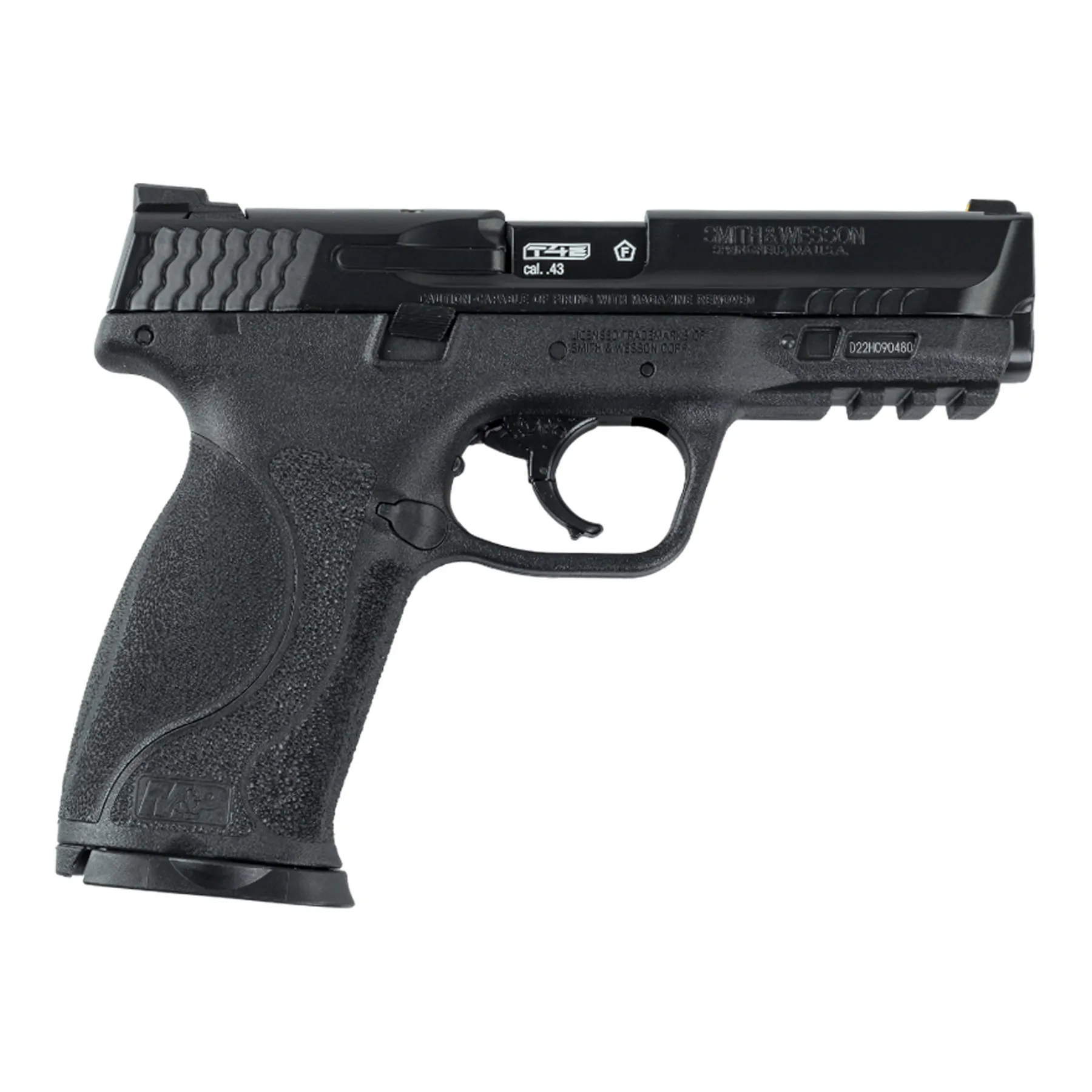 RAM Pistole T4E Smith & Wesson M&P9 M2.0 43 Cal, Black RAM Pistole T4E Smith & Wesson M&P9 M2.0 43 Cal, Black