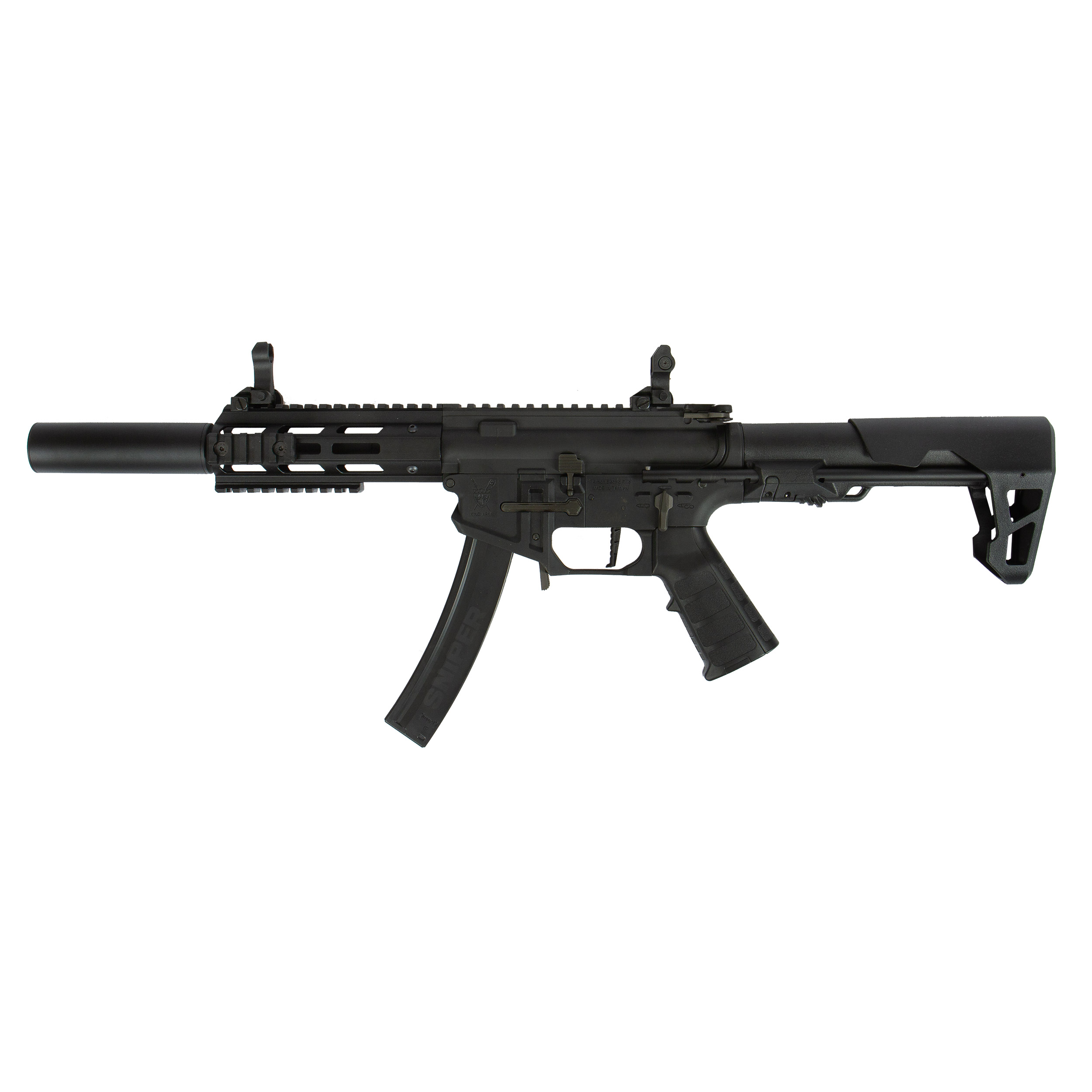 PDW SBR SD < 0,5 Joule, Black