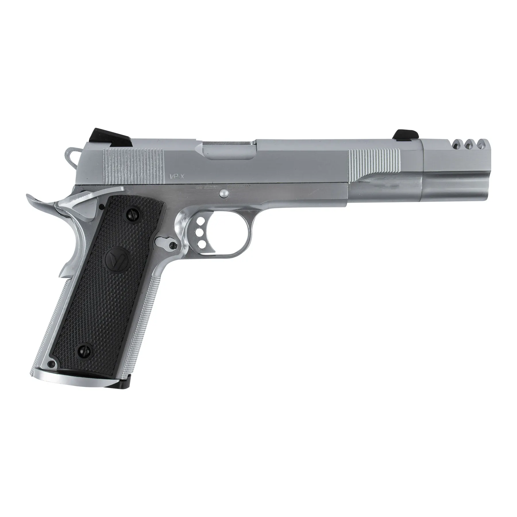 Vorsk VP-X Full Metal Chrome GBB Softair Pistole Vorsk VP-X Full Metal Chrome GBB Softair Pistole