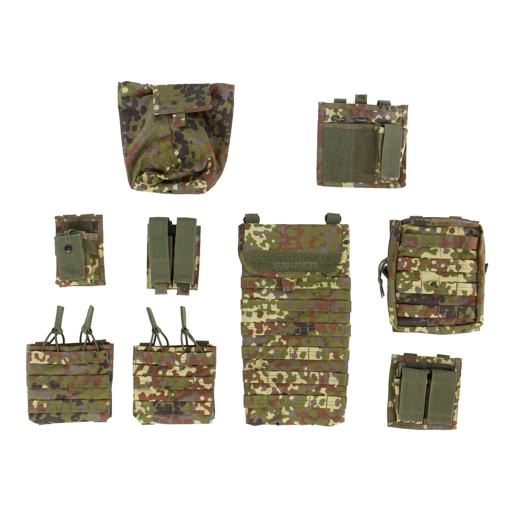 Mod Plattenträger, Flecktarn