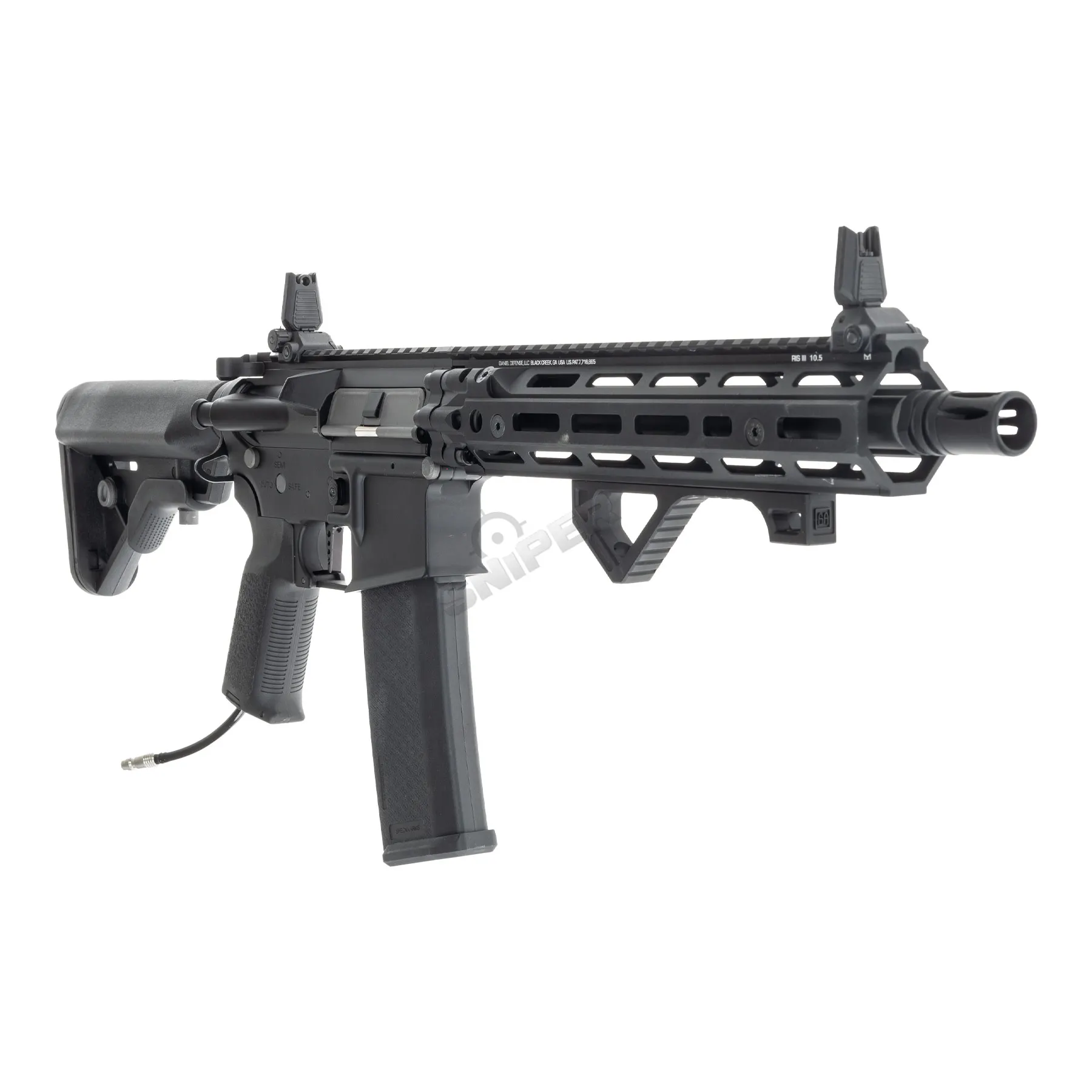 SAC x Wolverine SA-E27 10,5" RIS III HPA, Black