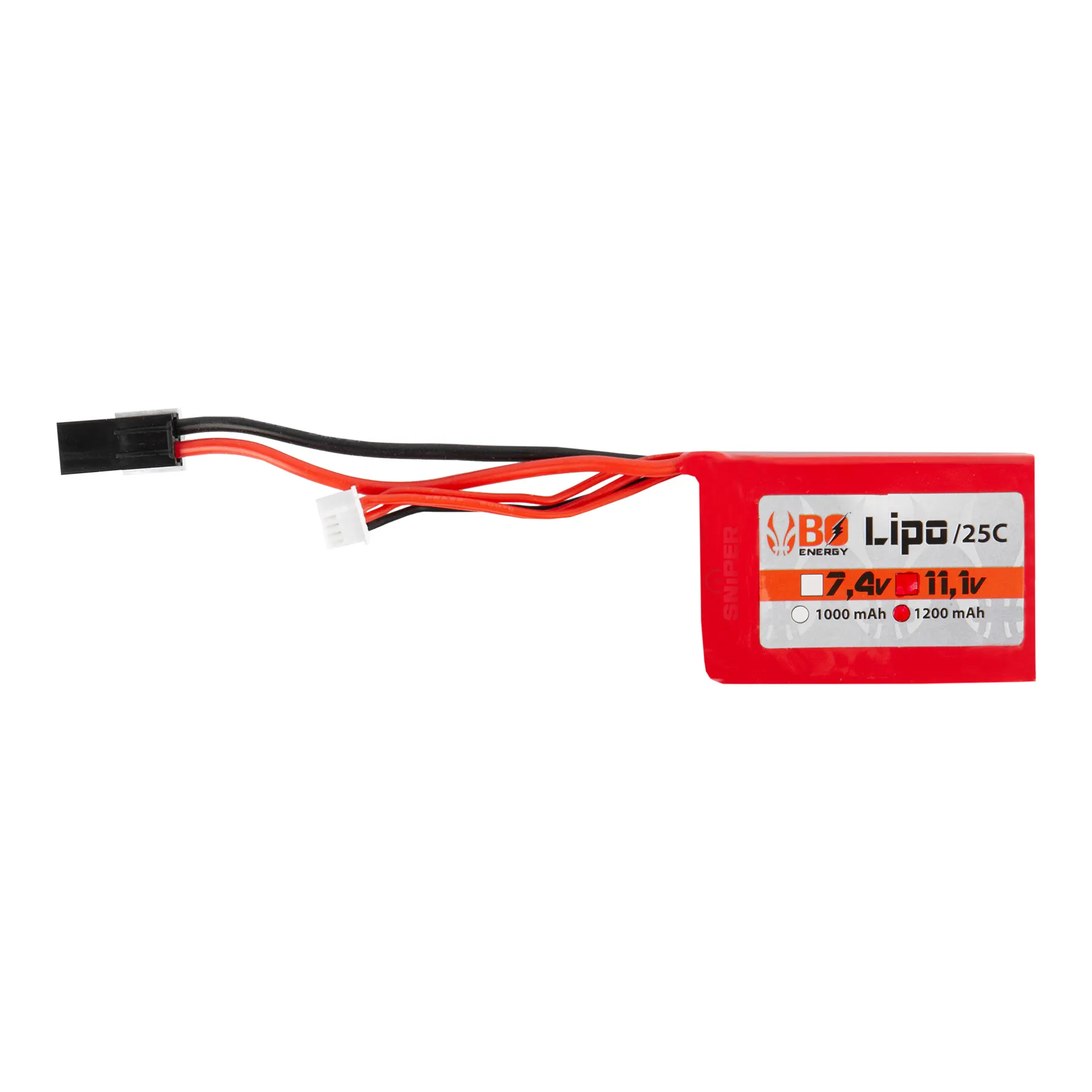 Tamiya 11,1V 1200mAh 25C LiPo Akku, 1 Stick