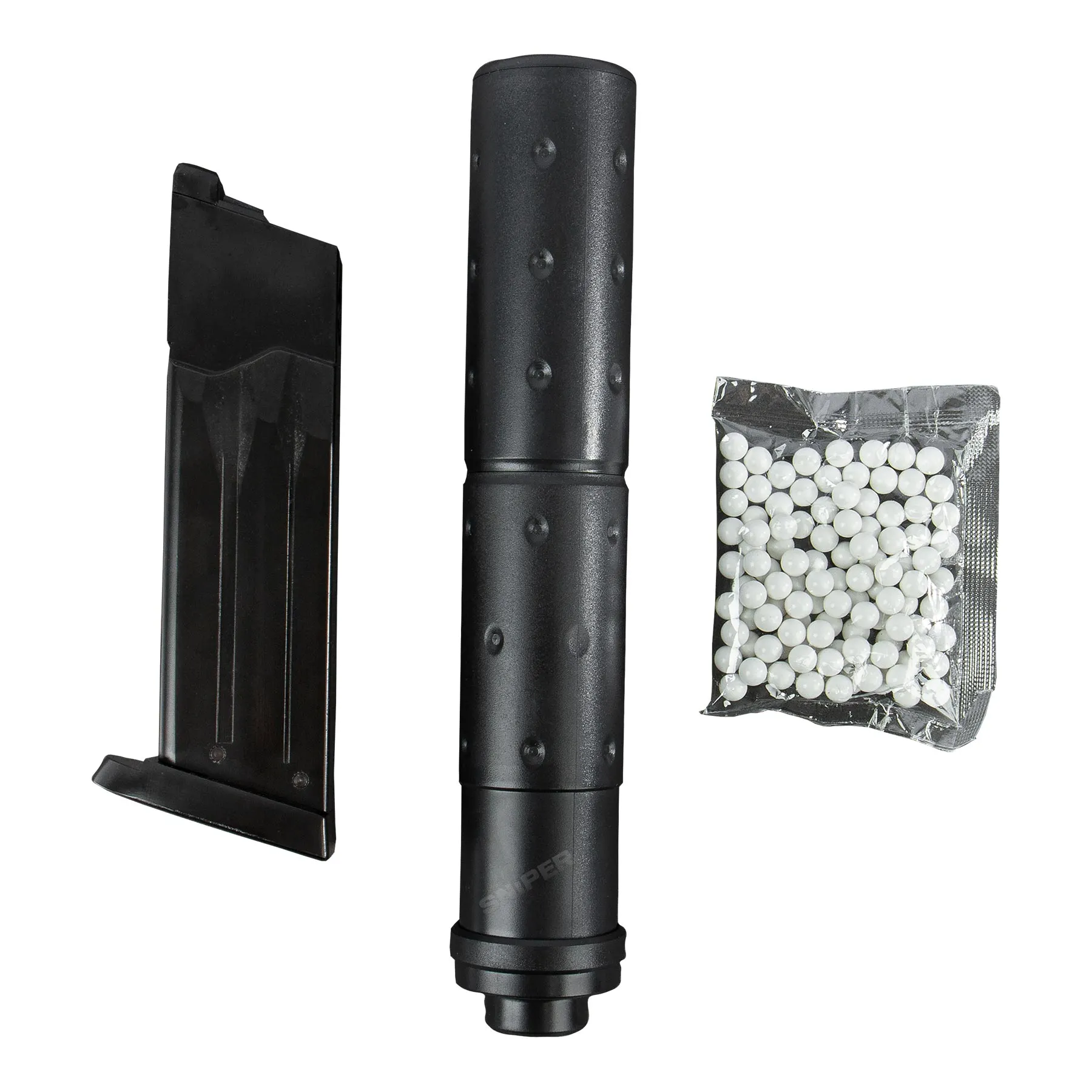 HFC MK23 Socom Special Gas Pistol, NBB, Black