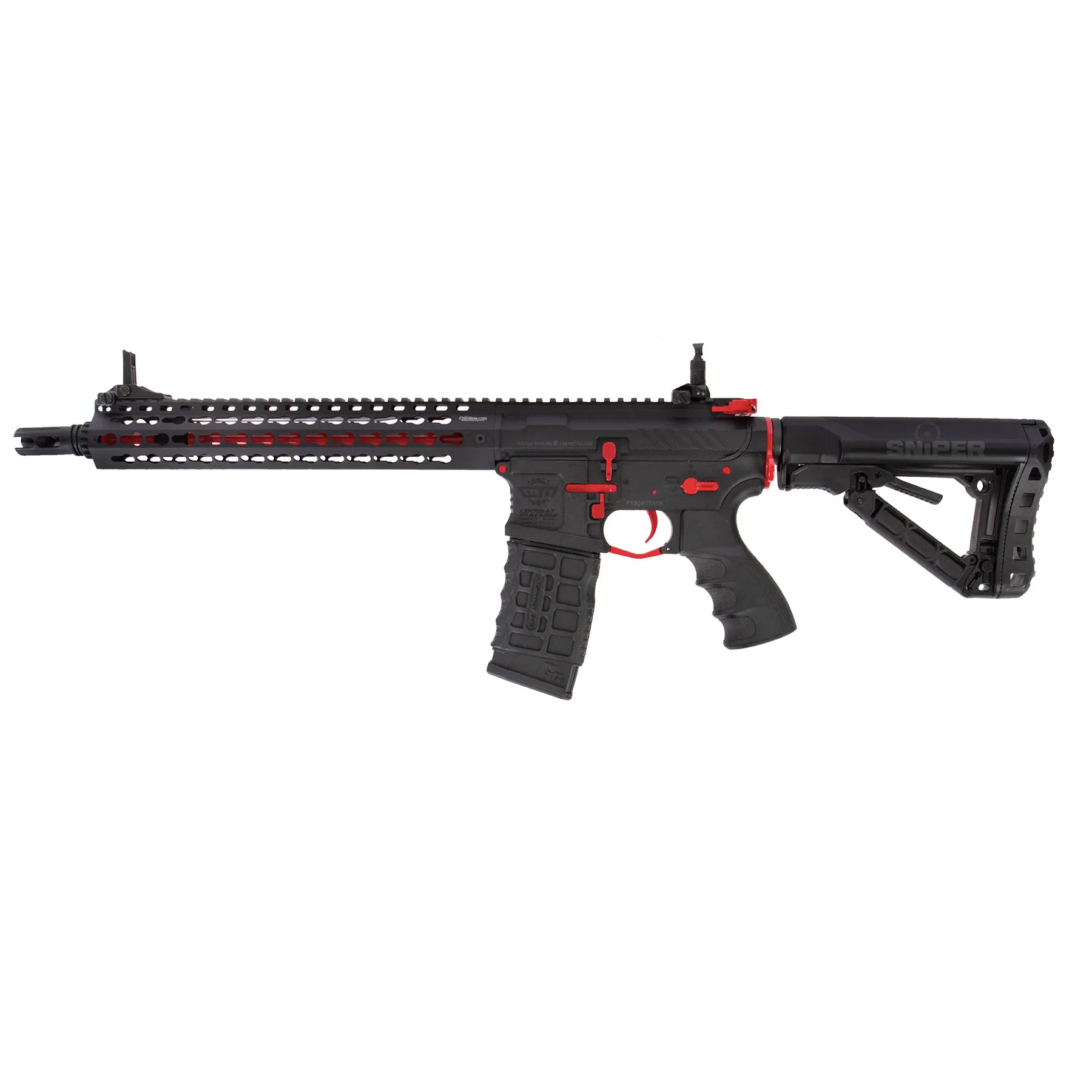 CM16 SRXL ETU Red, (S)AEG