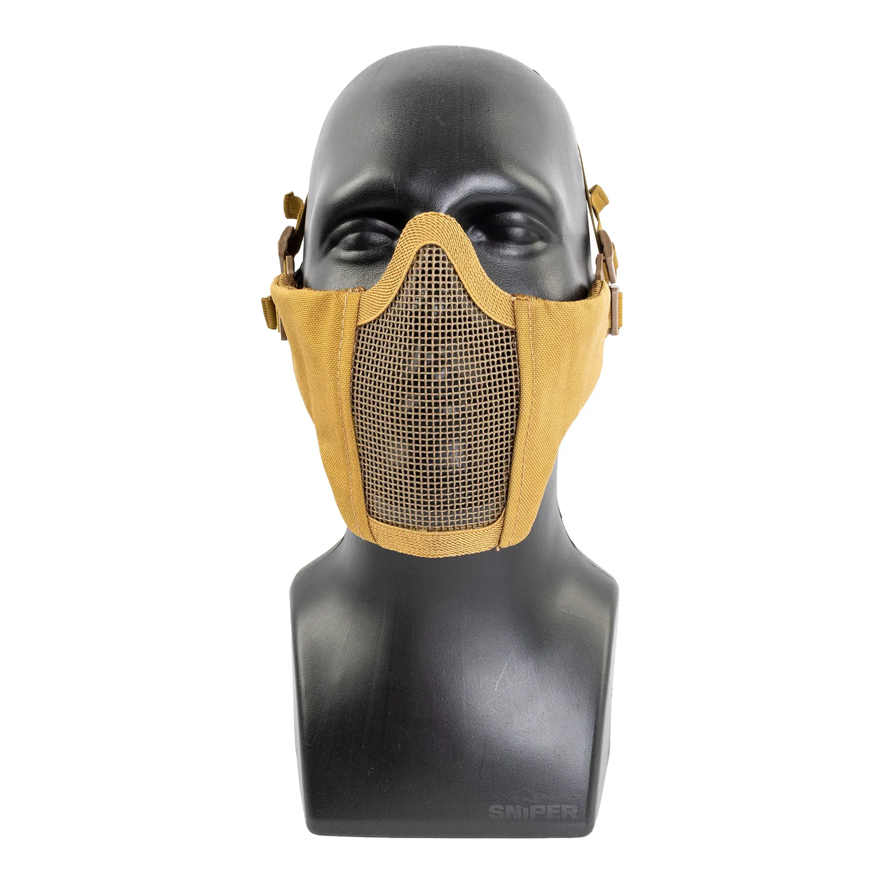 Mk. II Steel Half Face Mask, Tan