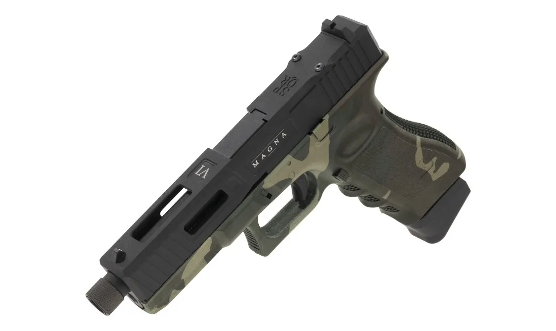 Secutor Gladius Magna VI Custom GBB Pistole, Woodland