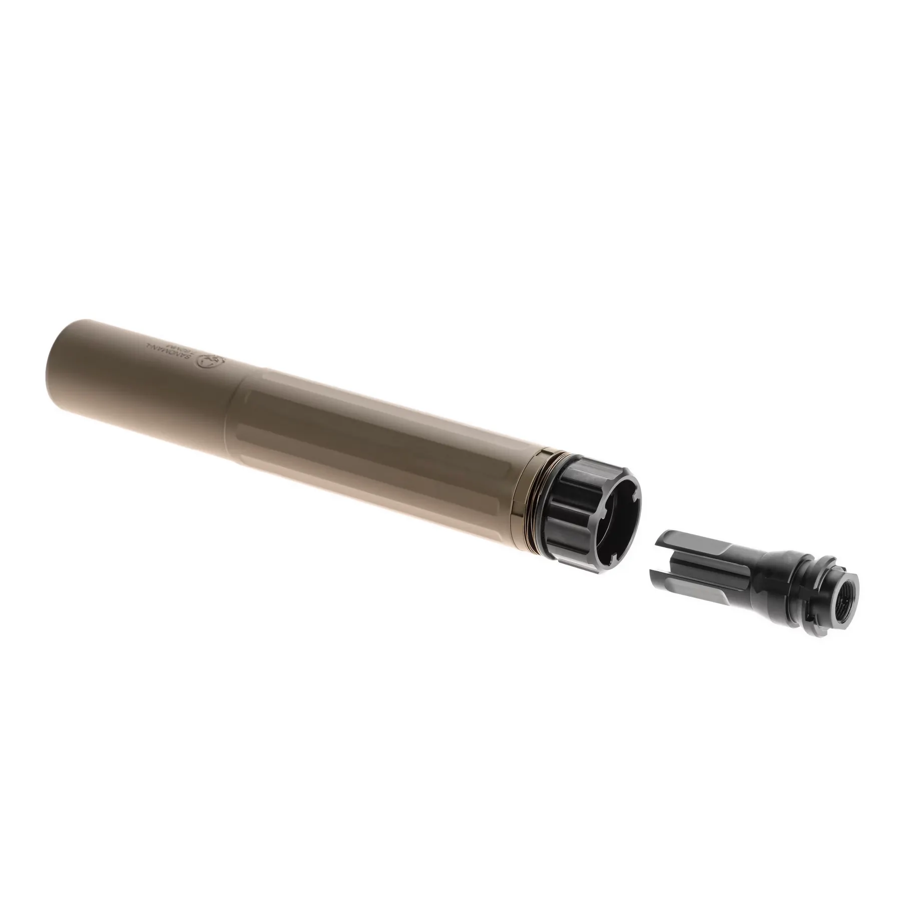 PTS Dead Air Sandman-L Mock Suppressor, Dark Earth