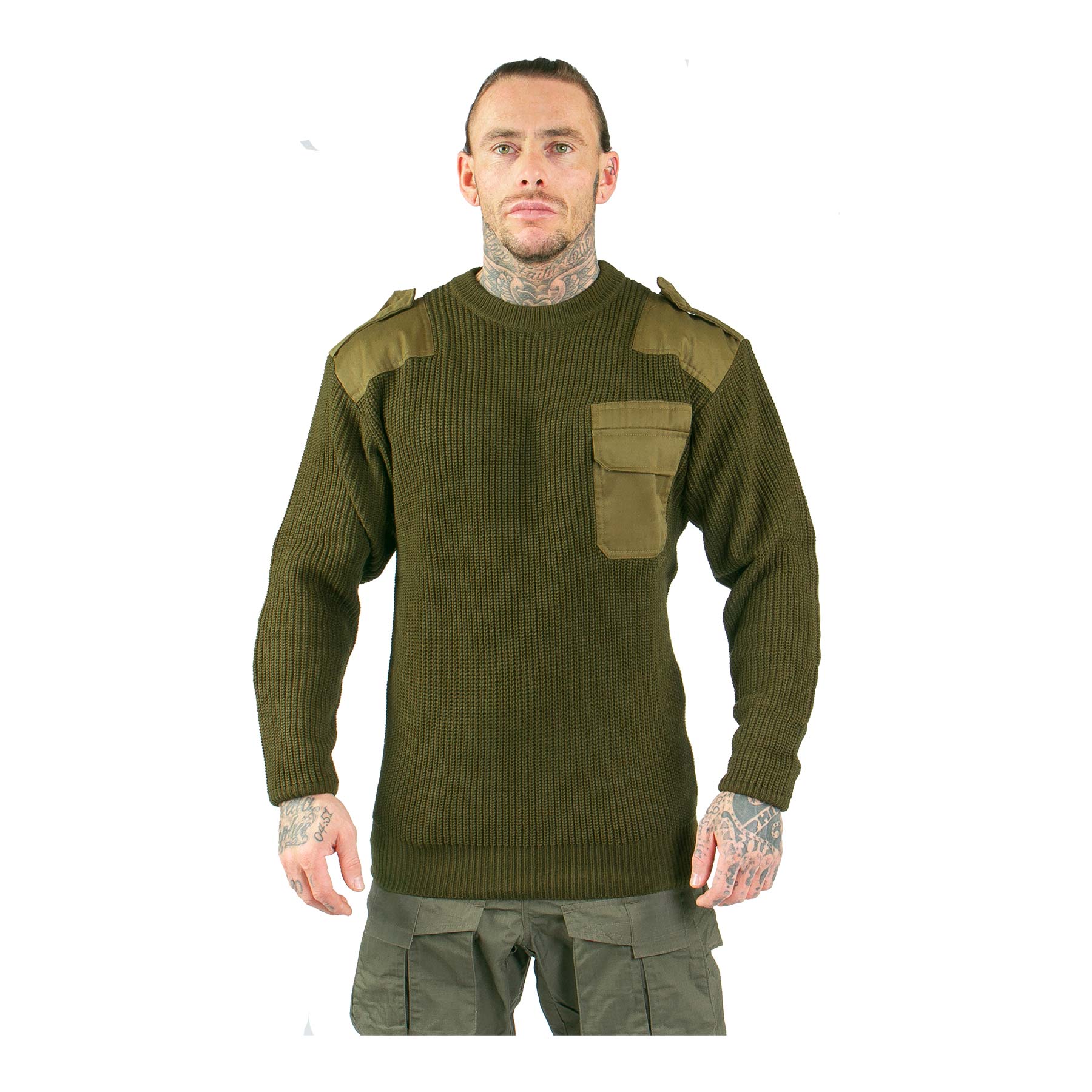 Fostex Nato Pullover acrylic, green