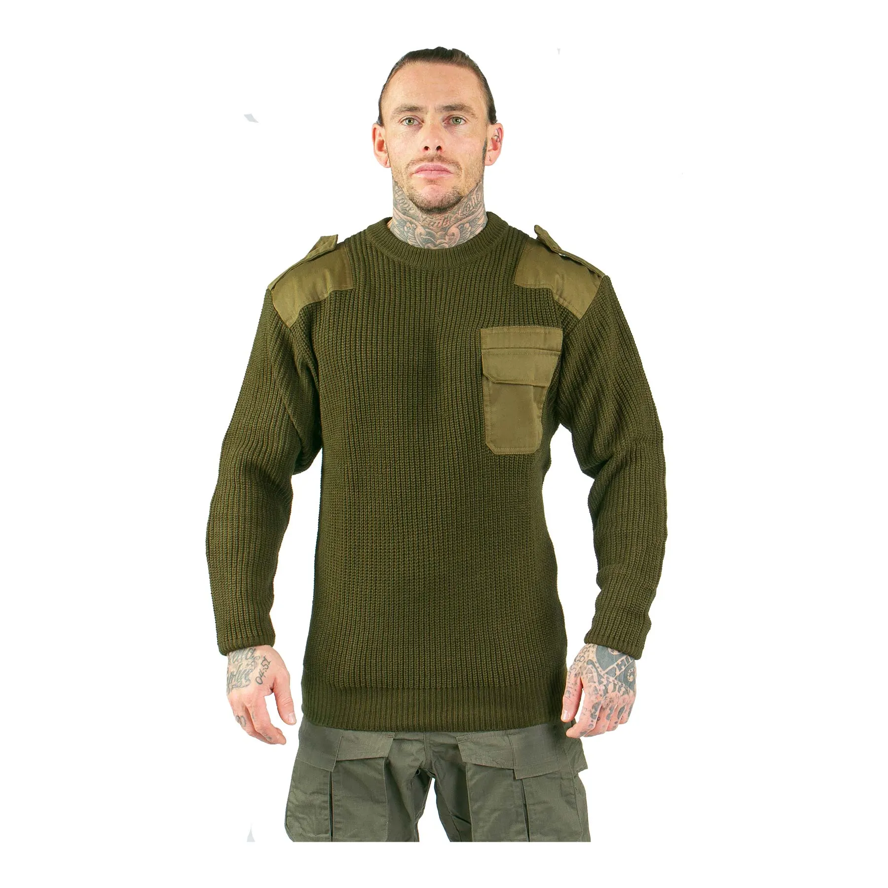 Fostex Nato Pullover acrylic, green Fostex Nato Pullover acrylic, green