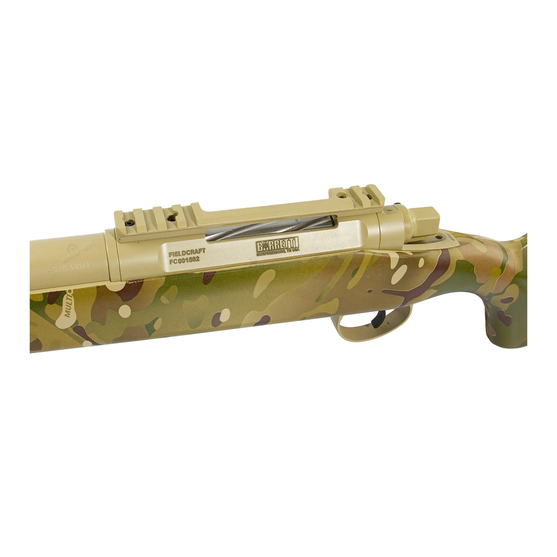 SAC x Mancraft Barrett Custom HPA Sniper Rifle, Multicam SAC x Mancraft Barrett Custom HPA Sniper Rifle, Multicam