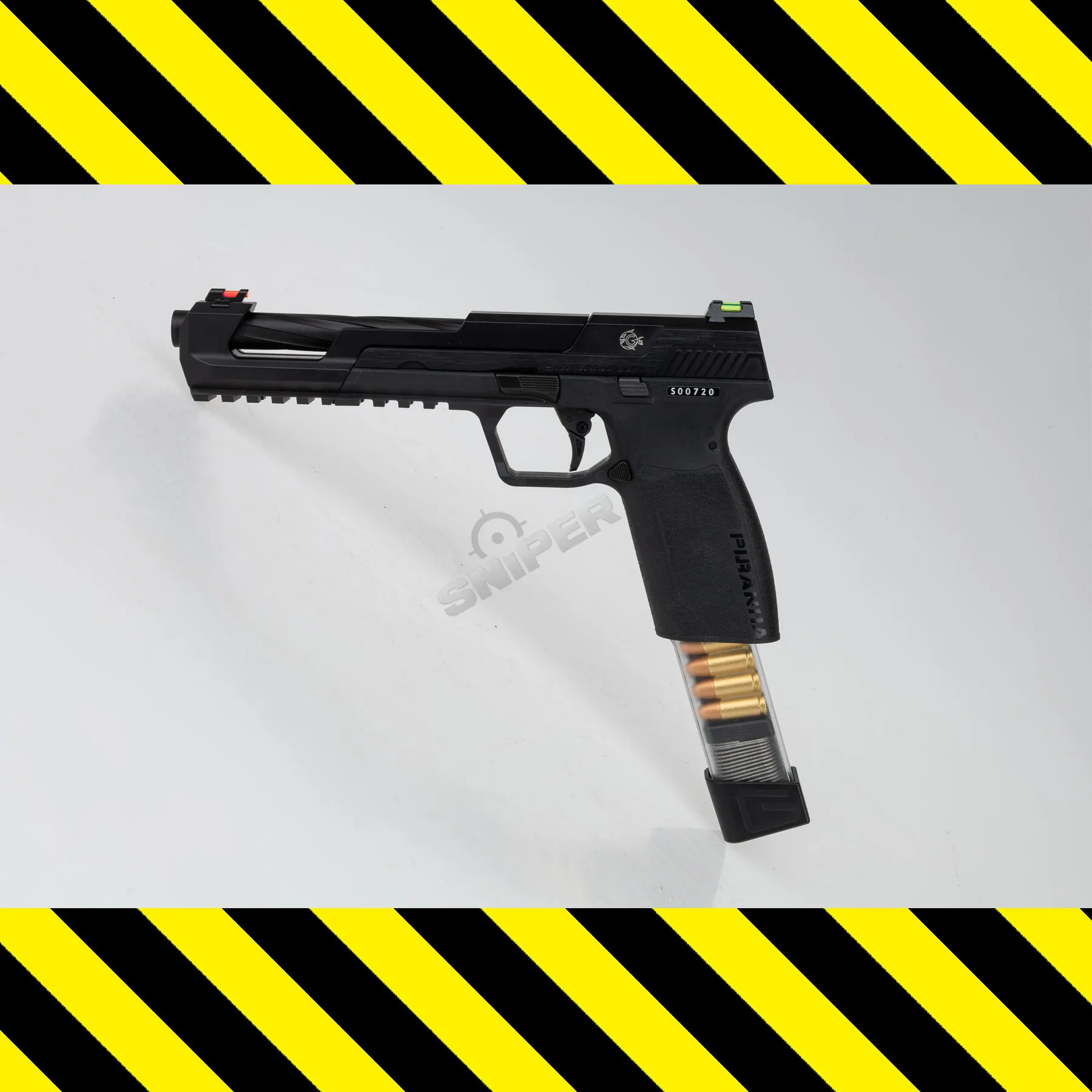 B-Ware G&G Piranha SL GBB Softair Pistole B-Ware G&G Piranha SL GBB Softair Pistole