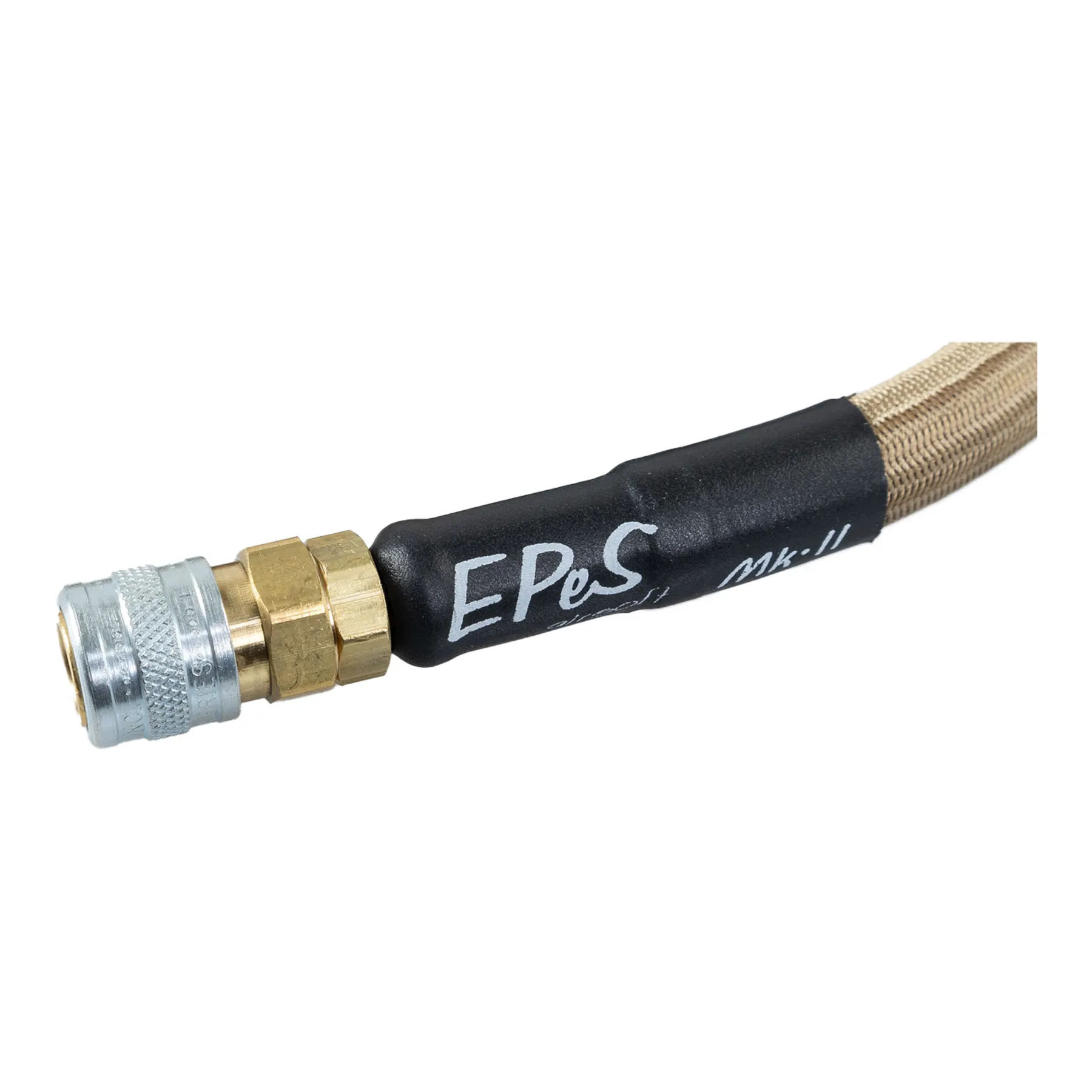 HPA S&F MK. III 100cm Braided Hose Line US, Coyote Brown