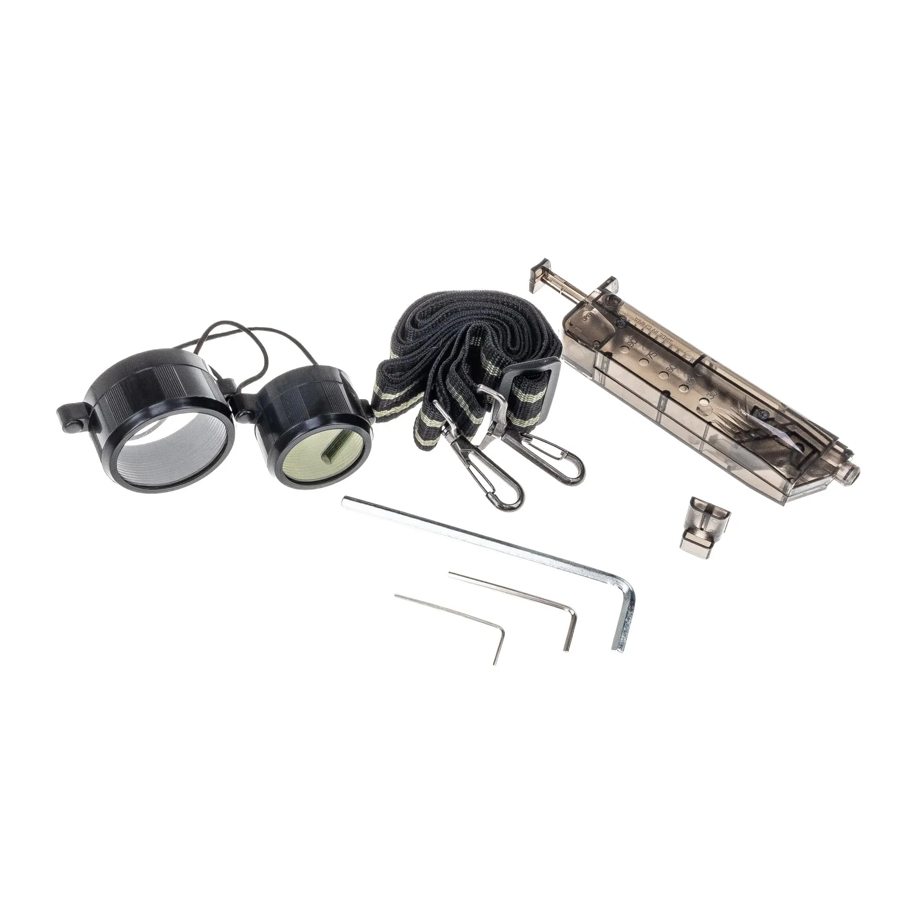 WELL MB03 VSR10 Scharfschützengewehr w/ Scope & Bipod, Black