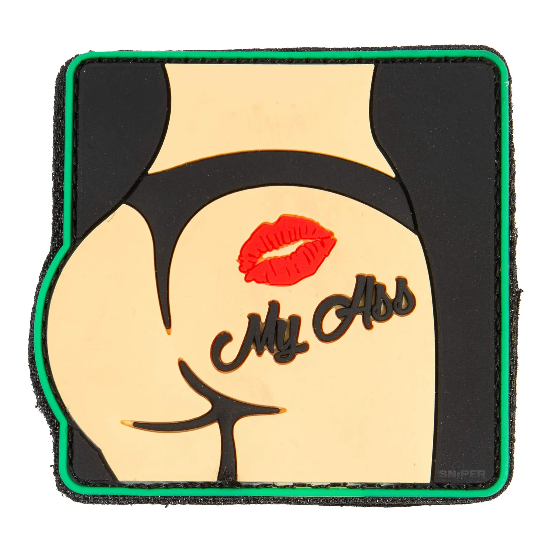 3D PVC Patch Kiss my Ass 3D PVC Patch Kiss my Ass