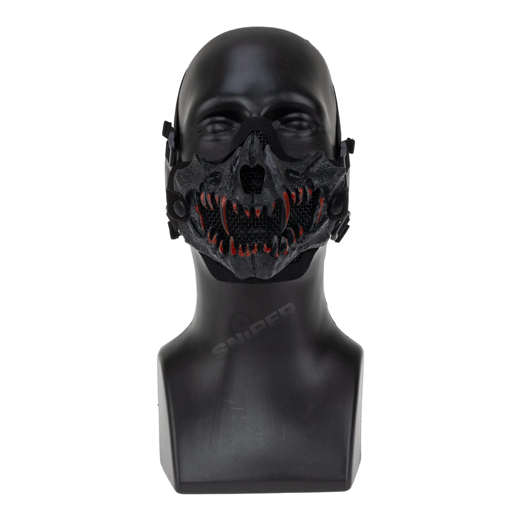 Reapo Stalker Fangs Mask, Black Reapo Stalker Fangs Mask, Black