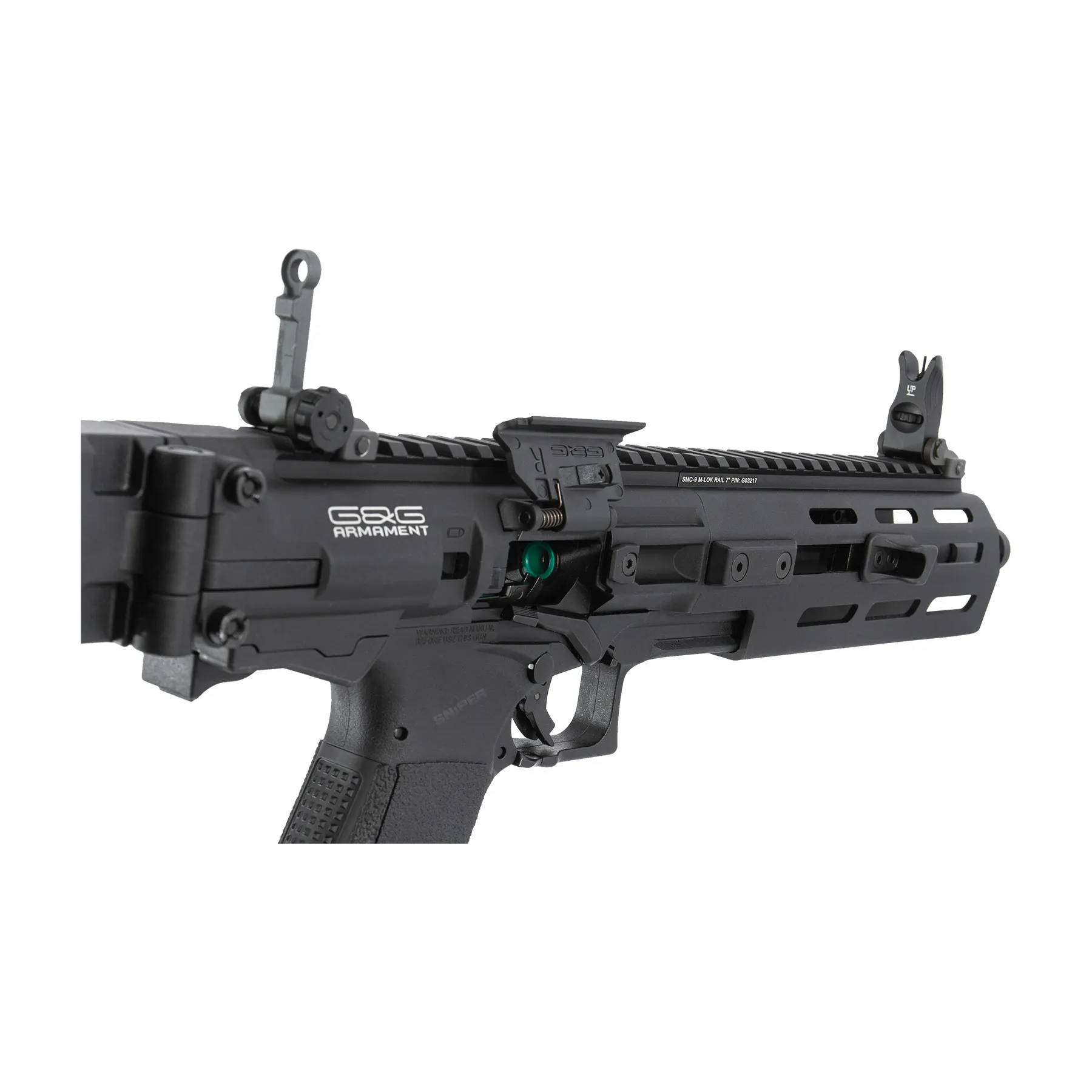 G&G SMC 9 Full Metal GBB Softair Pistole