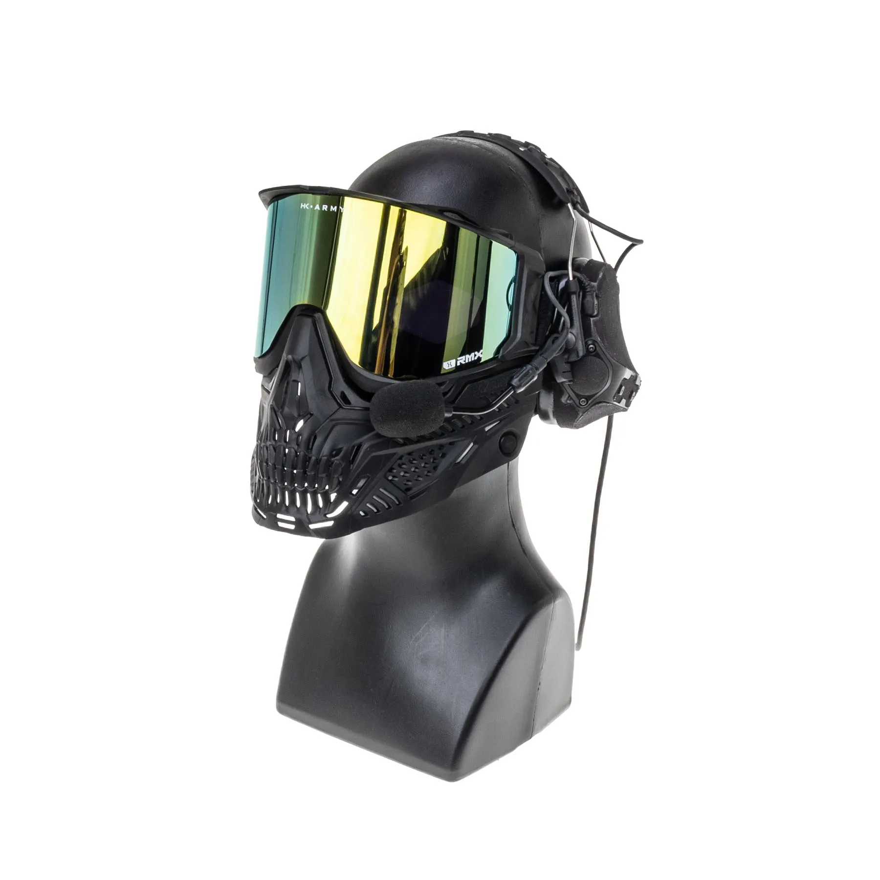 RMX GHOST Edition Goggle System, black gold #1