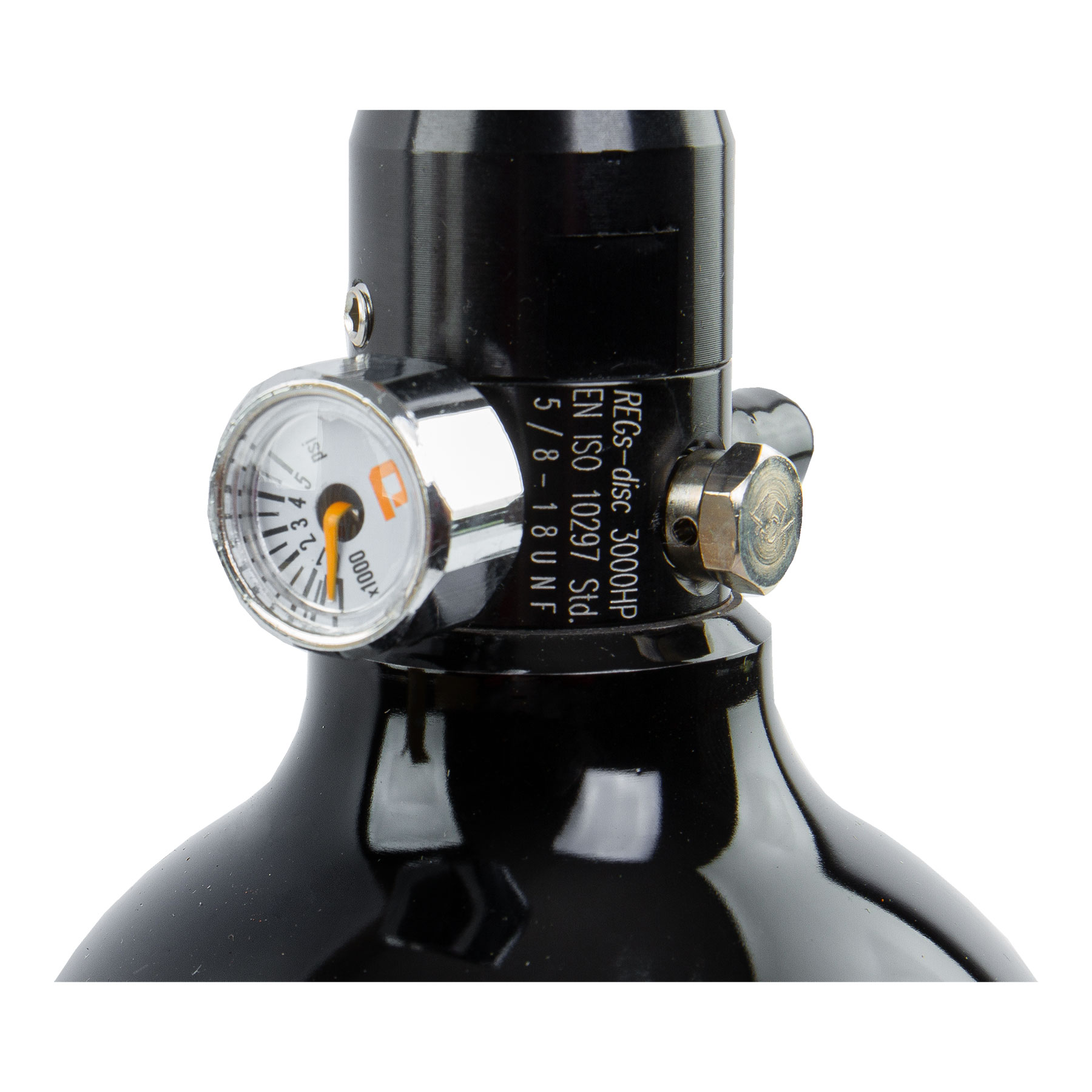 Dominator 1L HPA Aluminium Tank w/ 3000PSI Regulator