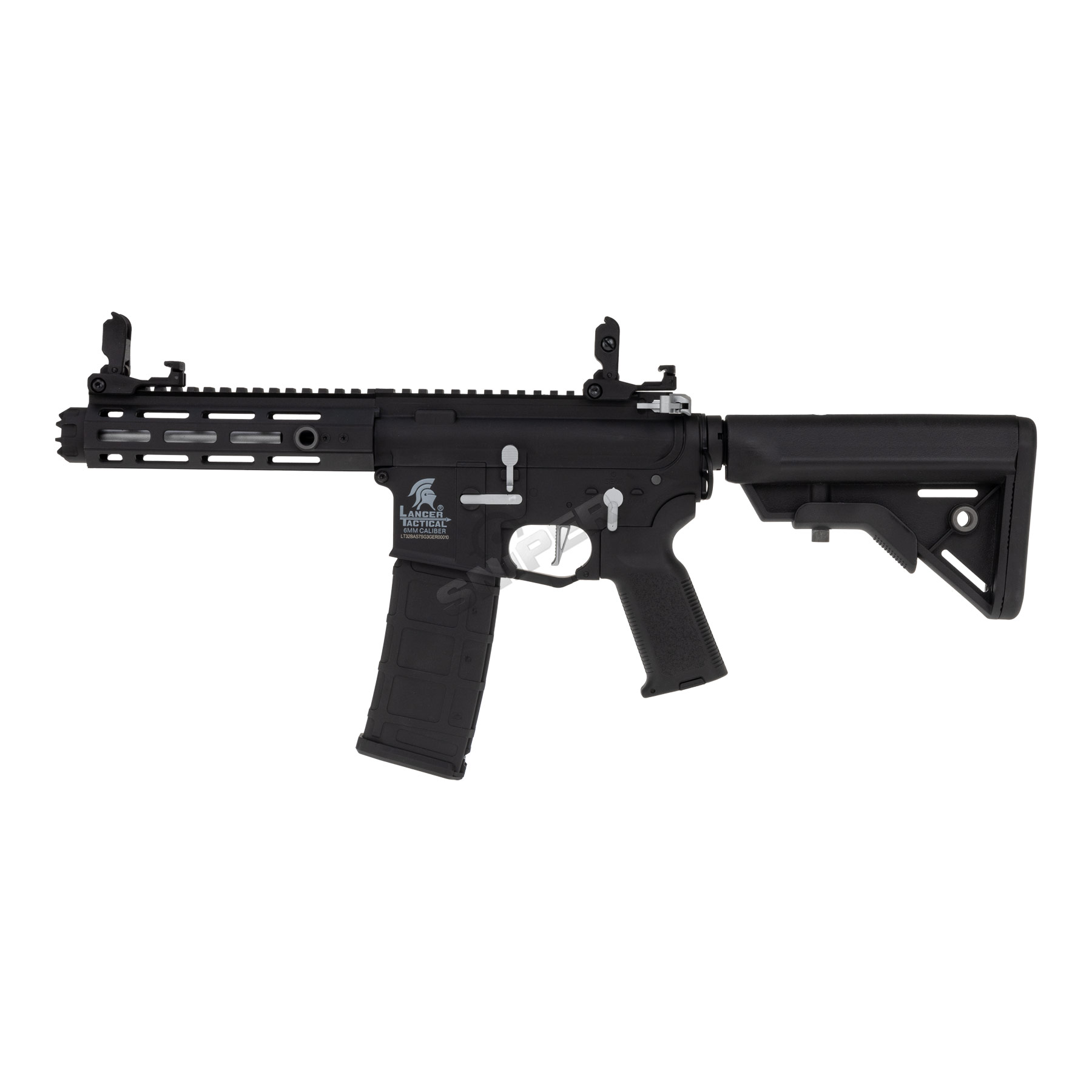 Lancer LT-34 Hellion w/ Nebula ETU (S)AEG, Black/Silver