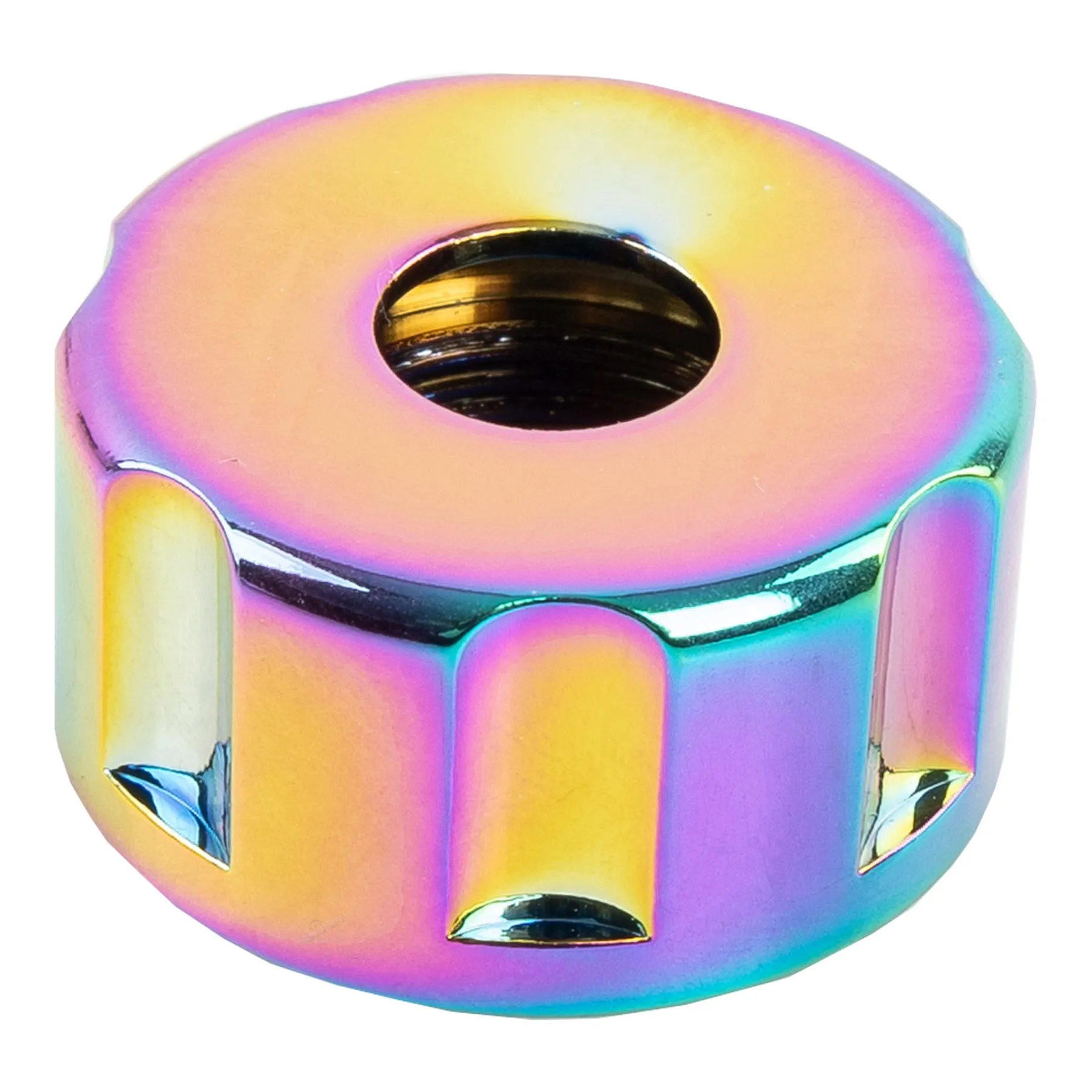 AAP-01 CNC Suppressor Thread Coner Type 2 Electroplated Chameleon