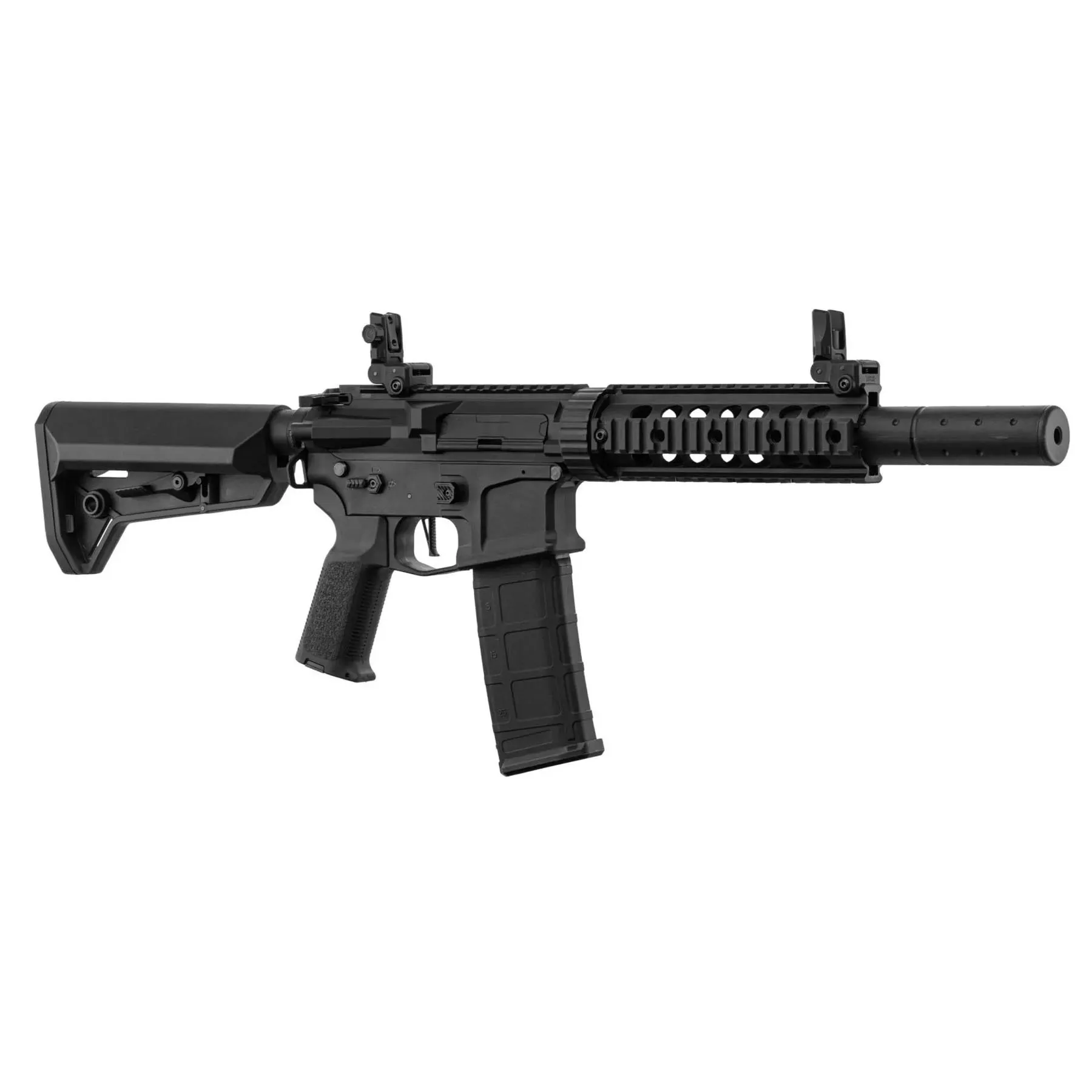 Lancer M4 SD NSR w/ Nebula ETU (S)AEG, Black Lancer M4 SD NSR w/ Nebula ETU (S)AEG, Black