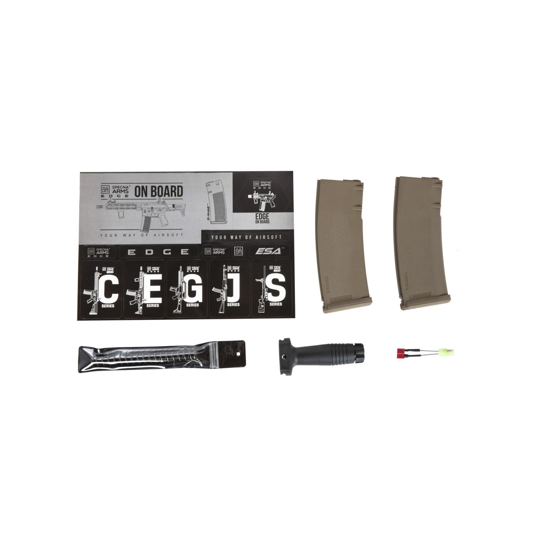 SA-E26 Edge Daniel Defense w/ HAL ETU (S)AEG, Chaos Bronze