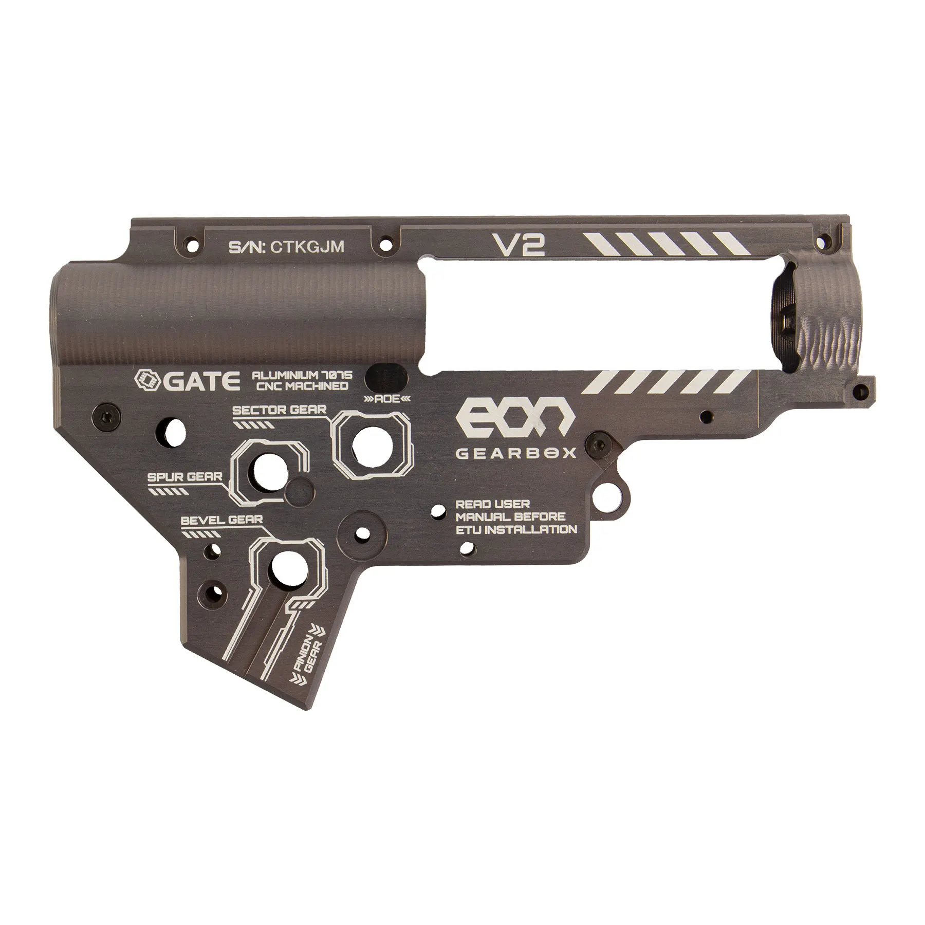 EON V2 Gearbox, Titanium EON V2 Gearbox, Titanium