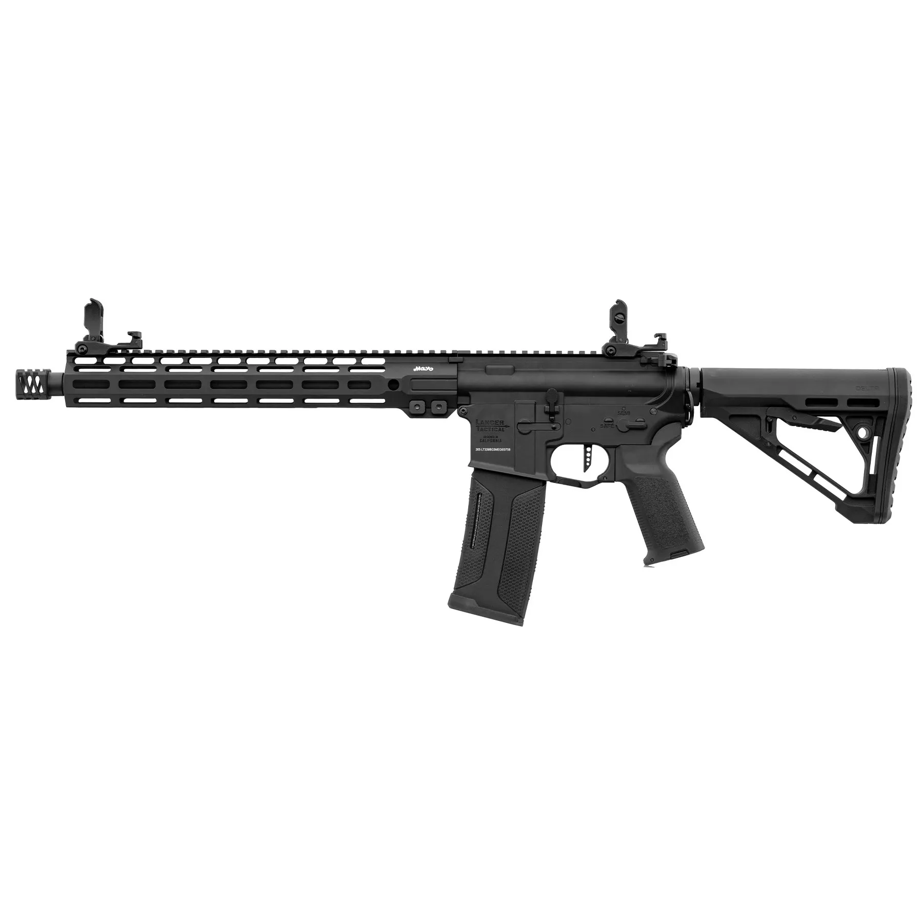Lancer Mayo Gang MGC4 MK2 Gen.3 w/ Nebula (S)AEG, Black