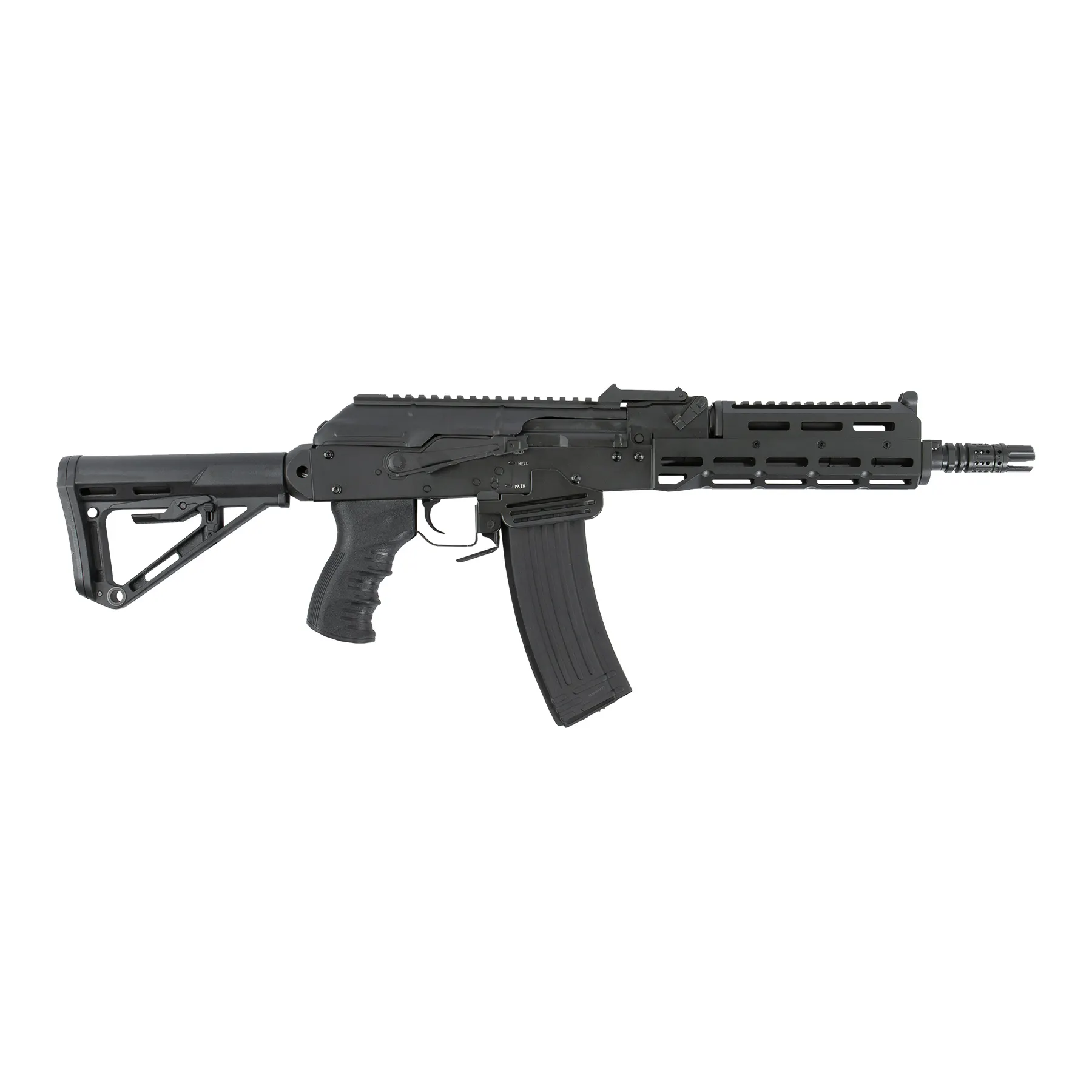 AK-74 Ghost Patrol Tactical EBB (S)AEG, Black AK-74 Ghost Patrol Tactical EBB (S)AEG, Black