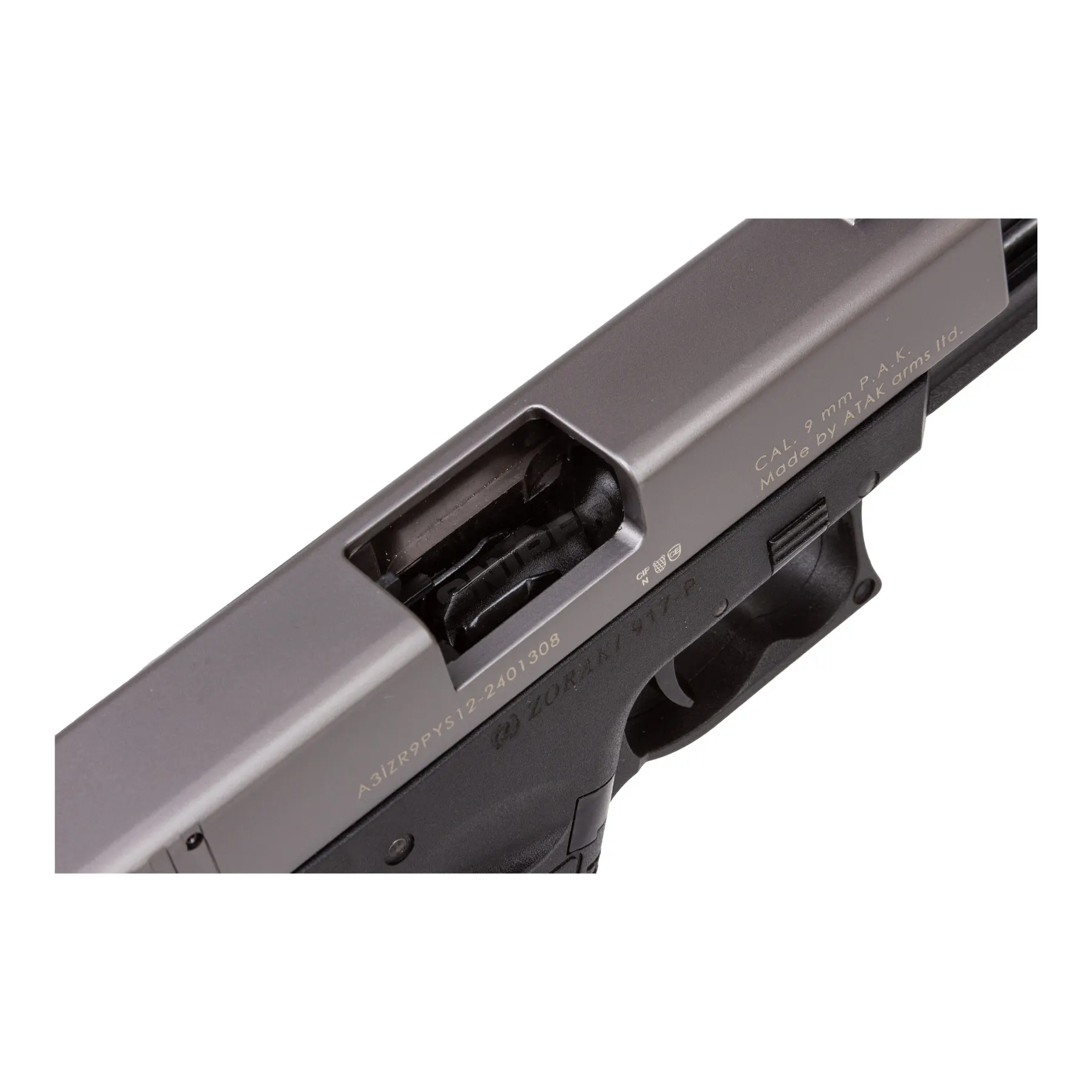 Zoraki 917 9mm P.A.K. Schreckschusspistole, Titan