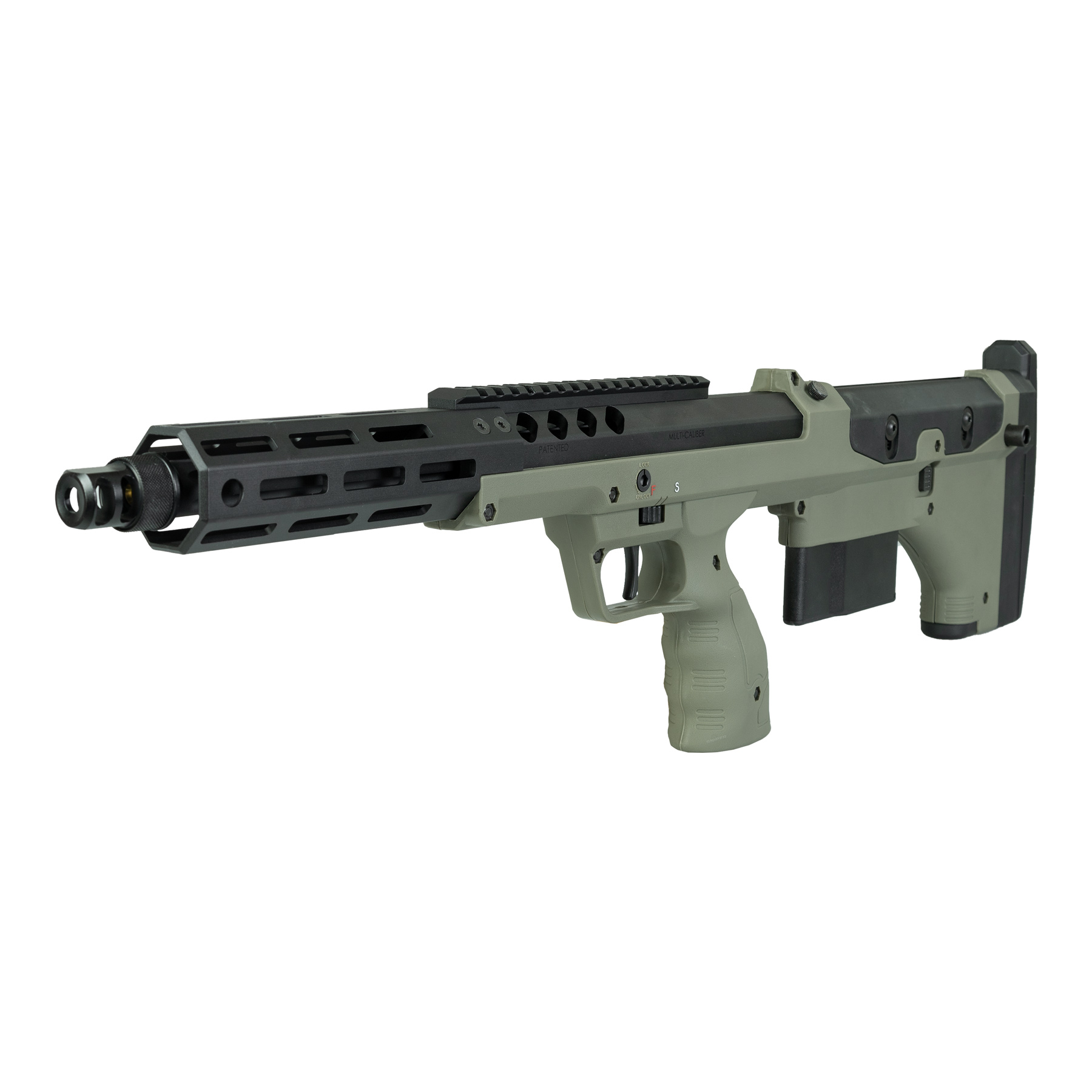 Silverback SRS A2/M2 16" pull-bolt Scharfschützengewehr, OD